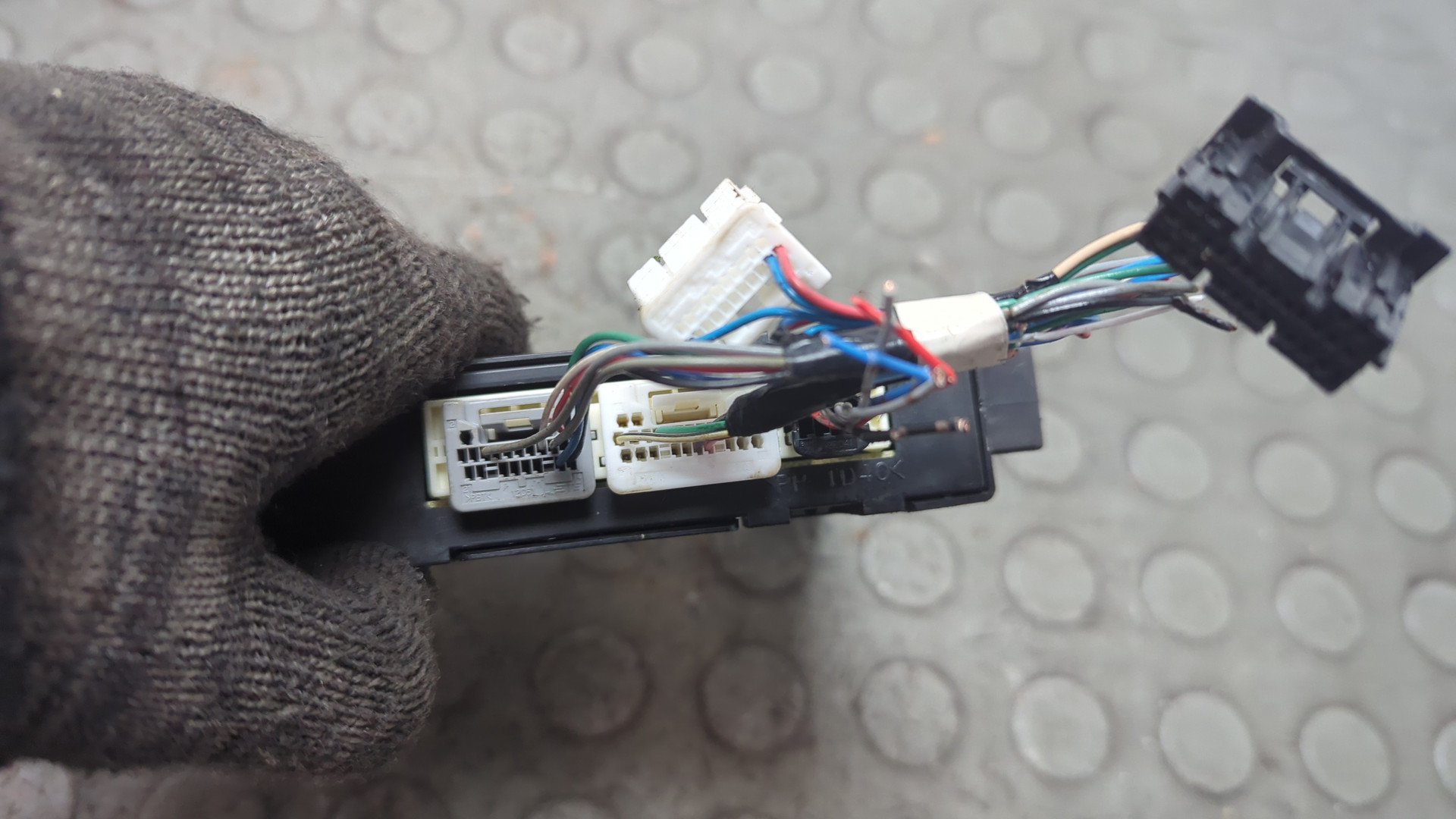 Блок управления климатической установкой