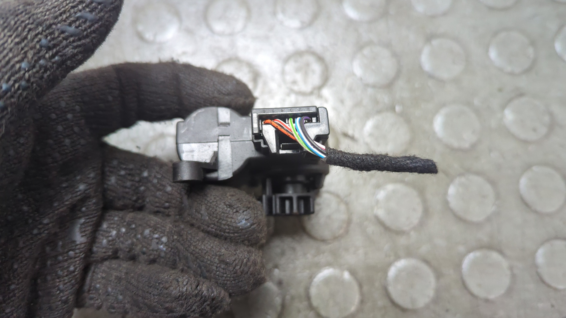 Моторчик заслонки печки