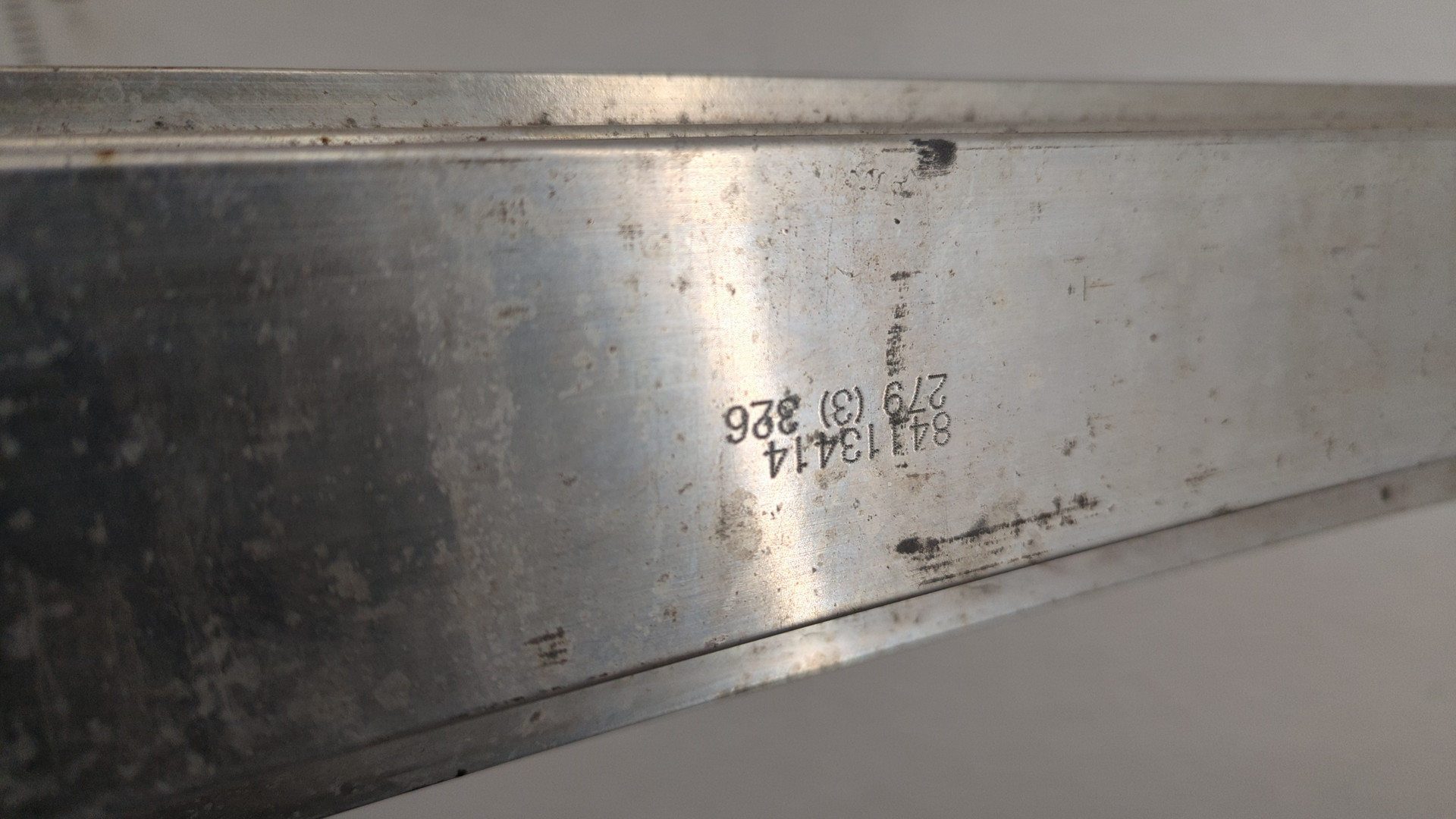 Усилитель заднего бампера