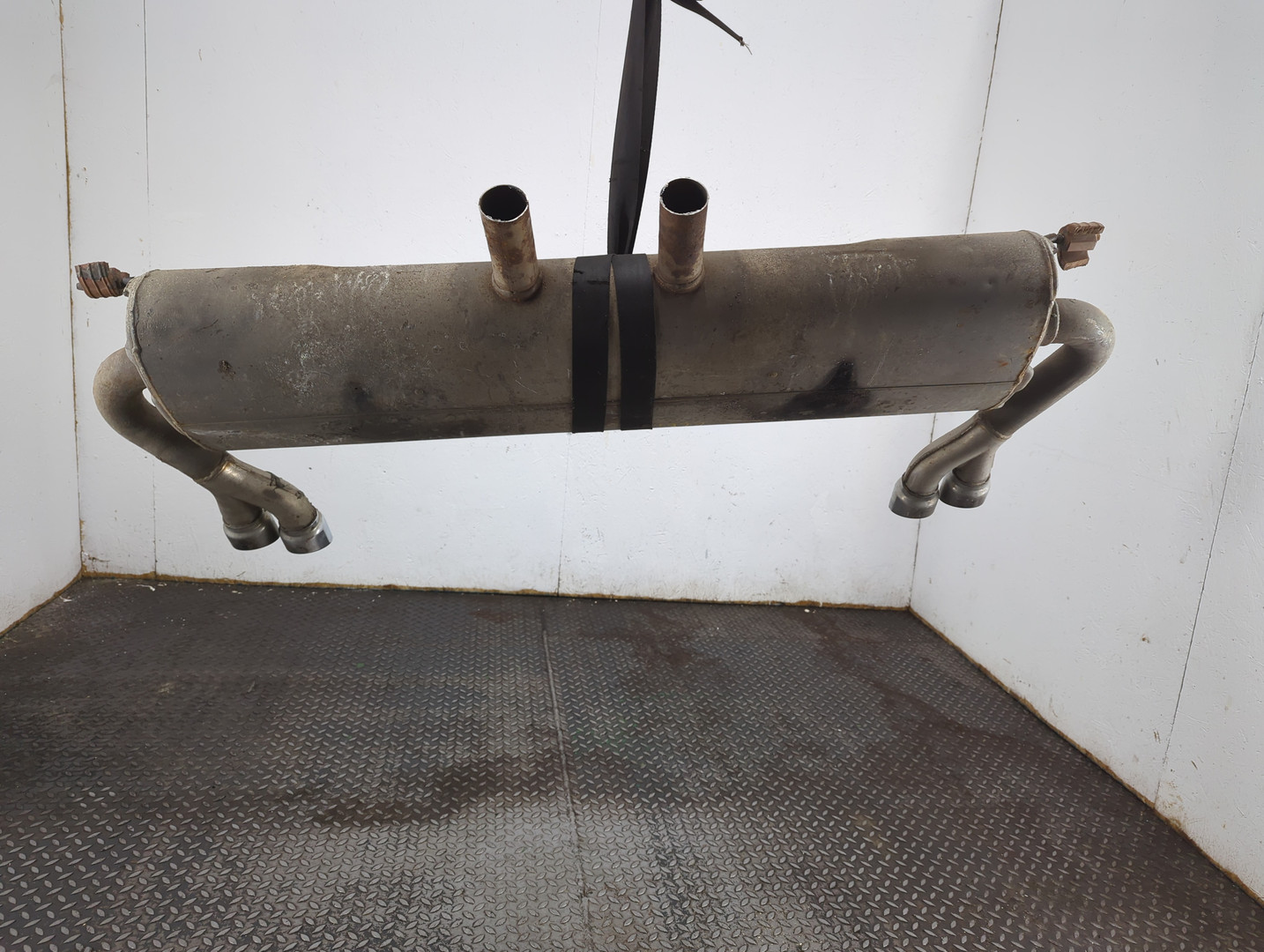 Глушитель задняя часть