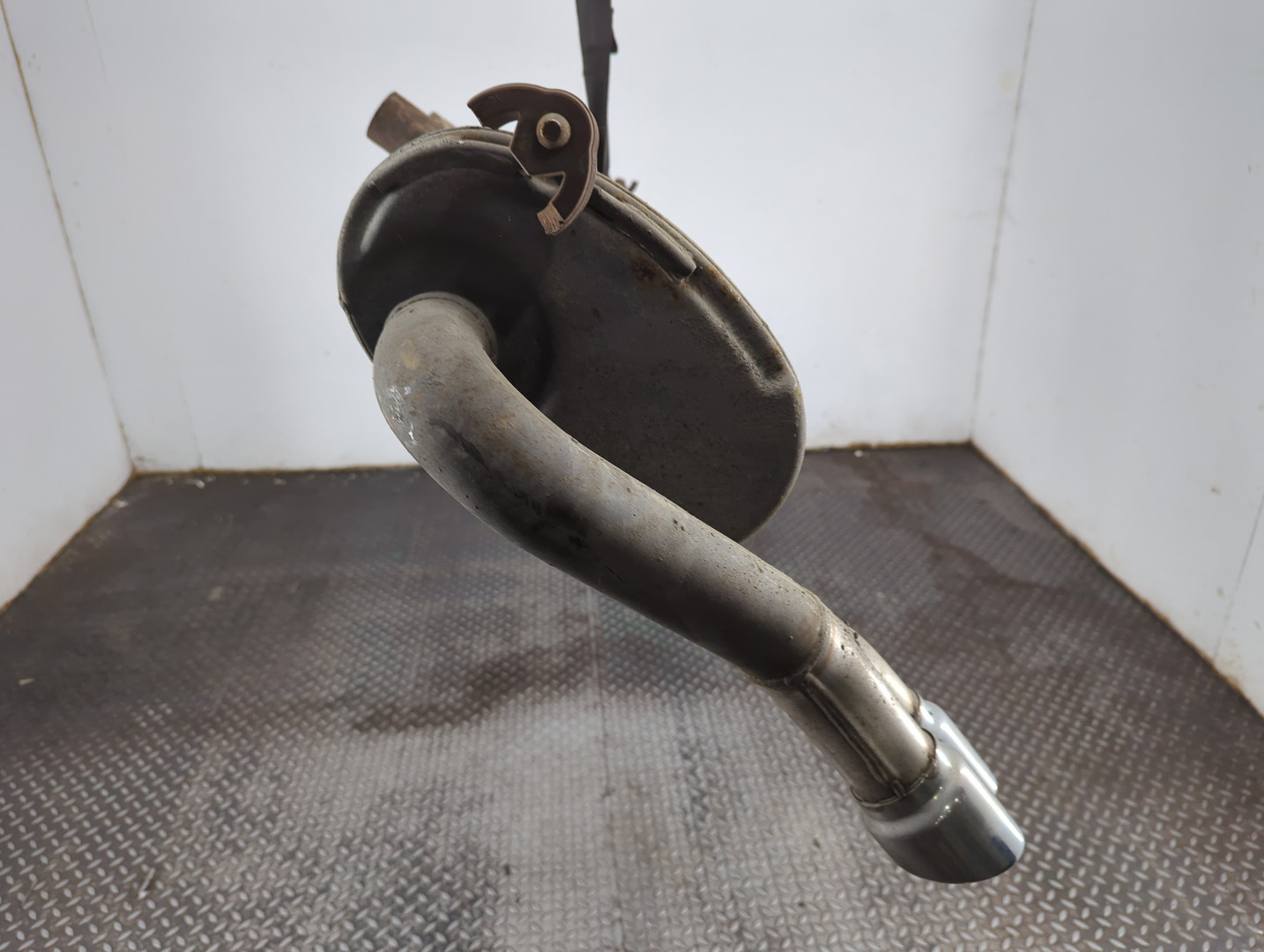 Глушитель задняя часть