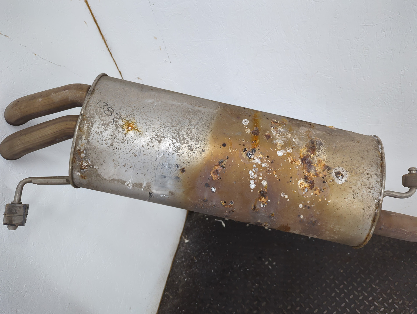 Глушитель задняя часть