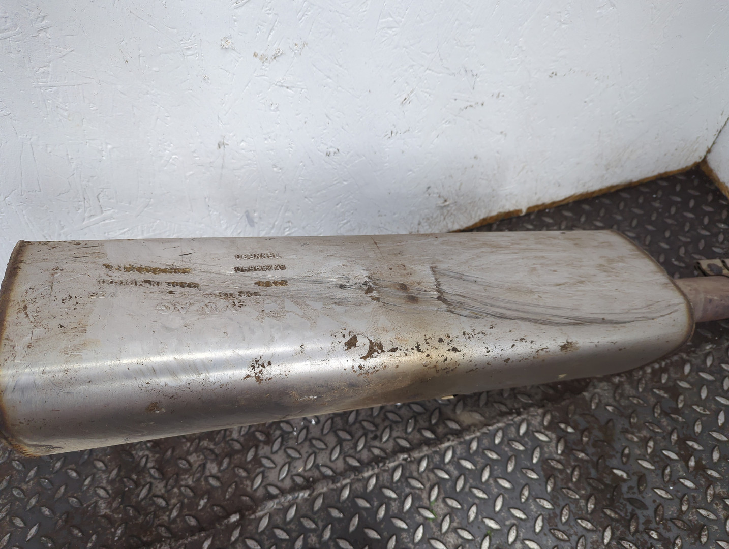 Глушитель задняя часть