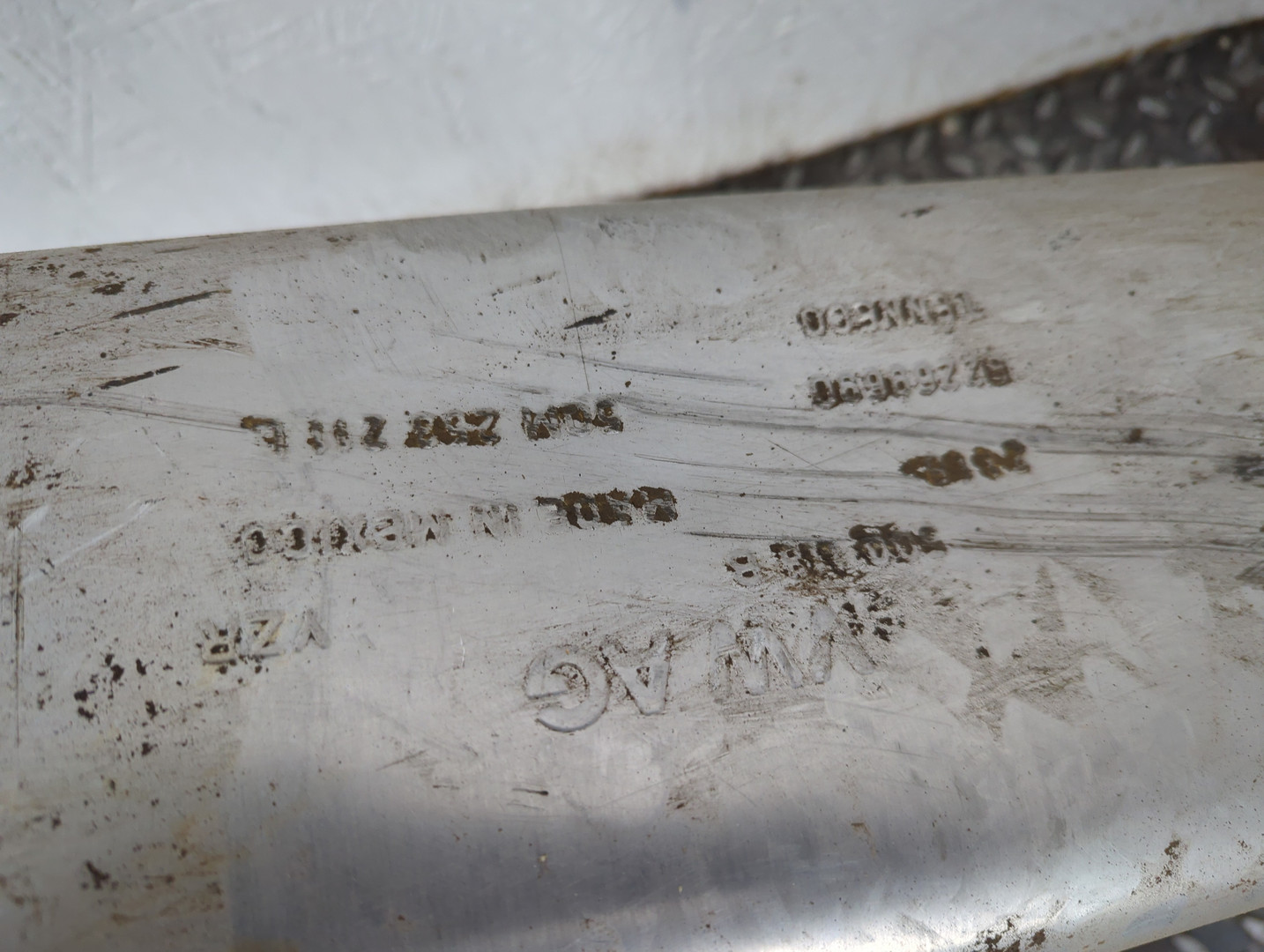 Глушитель задняя часть