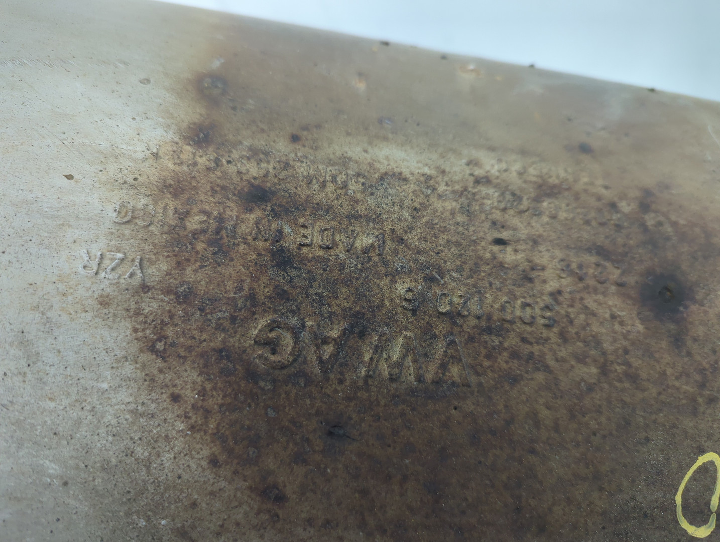 Глушитель задняя часть