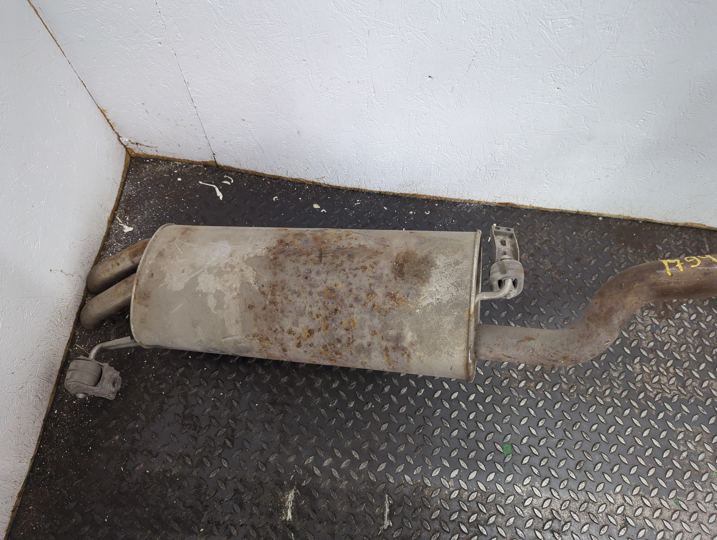 Глушитель задняя часть