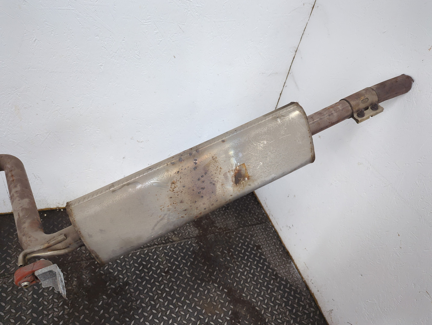 Глушитель задняя часть