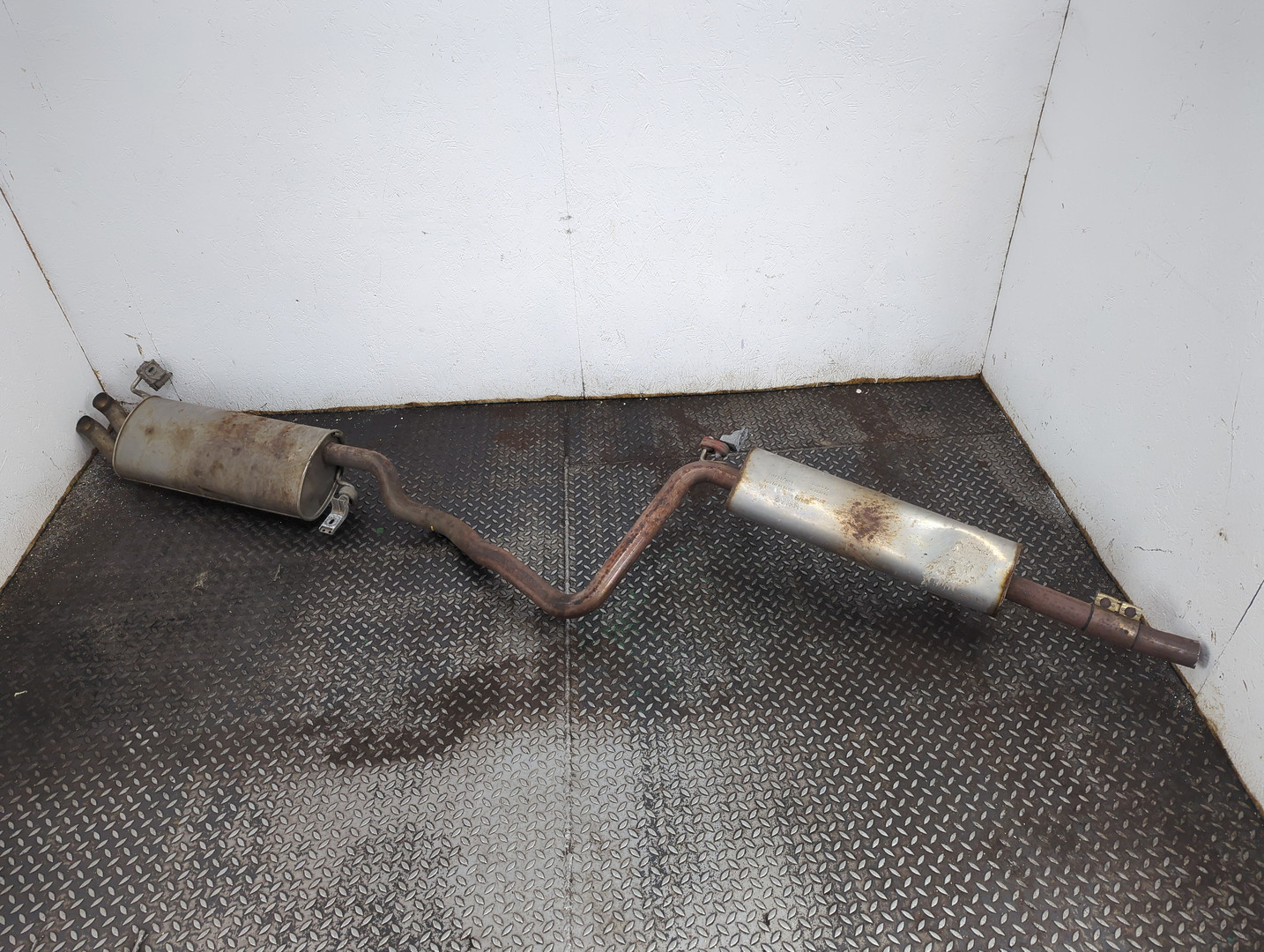 Глушитель задняя часть