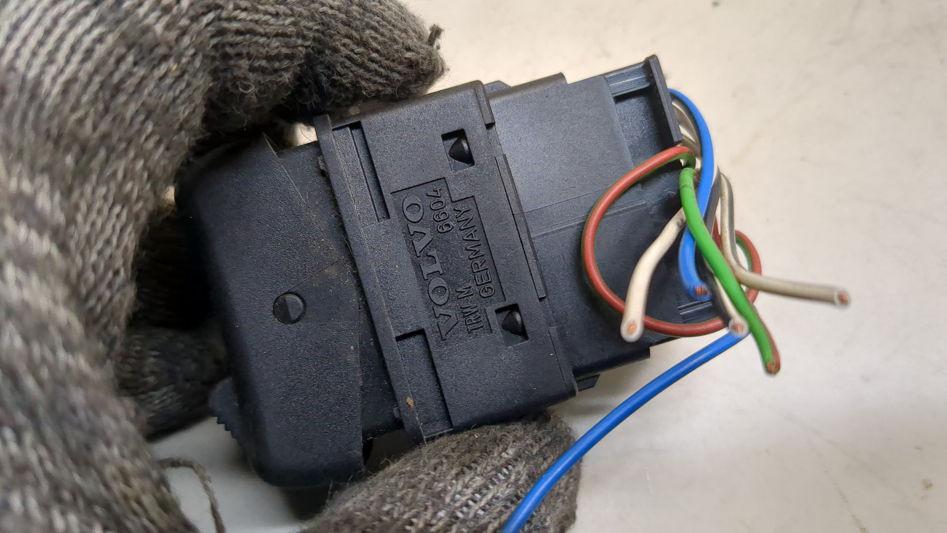 Кнопка блокировки дифференциала