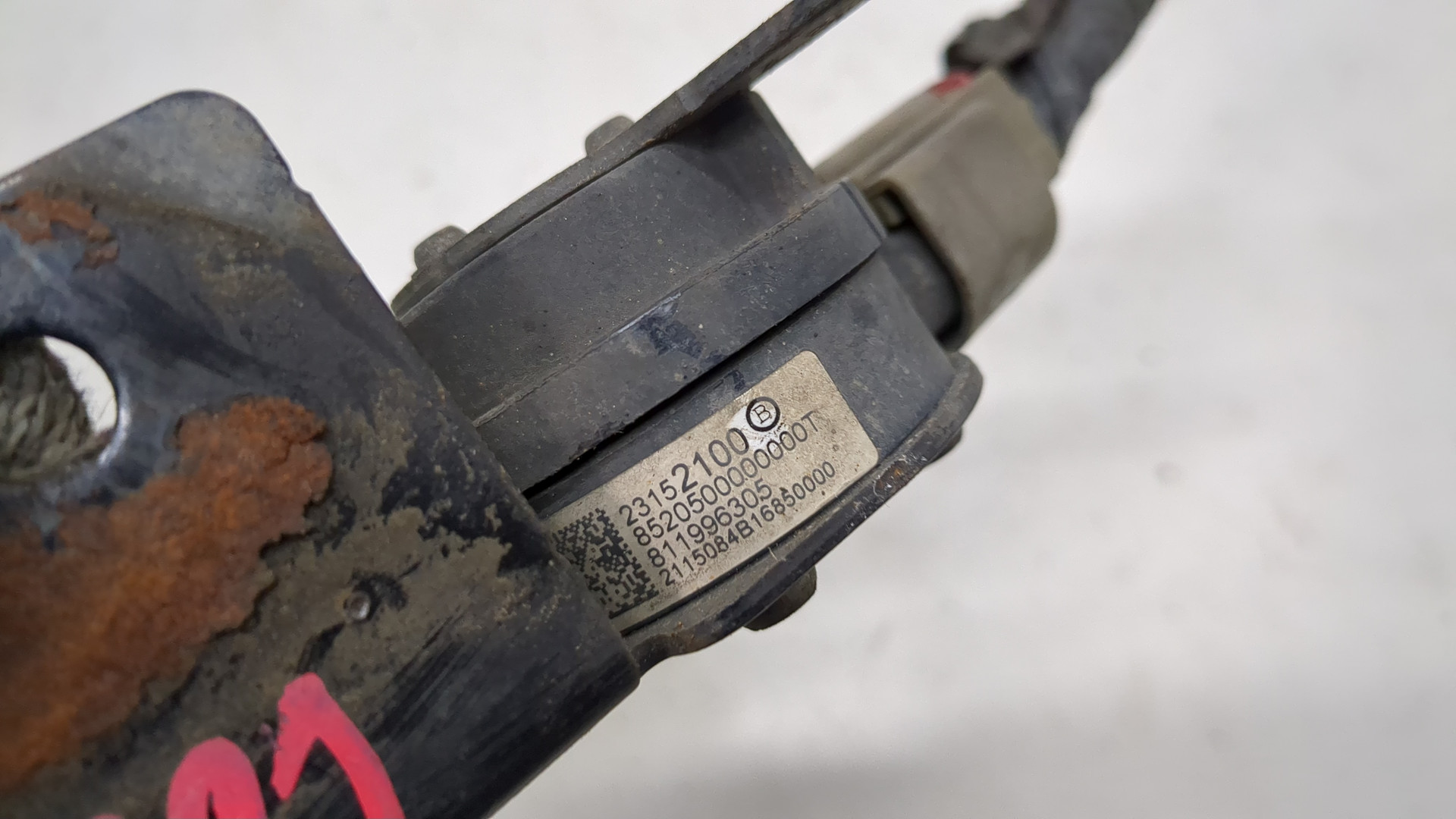 Датчик регулировки дорож. просвета