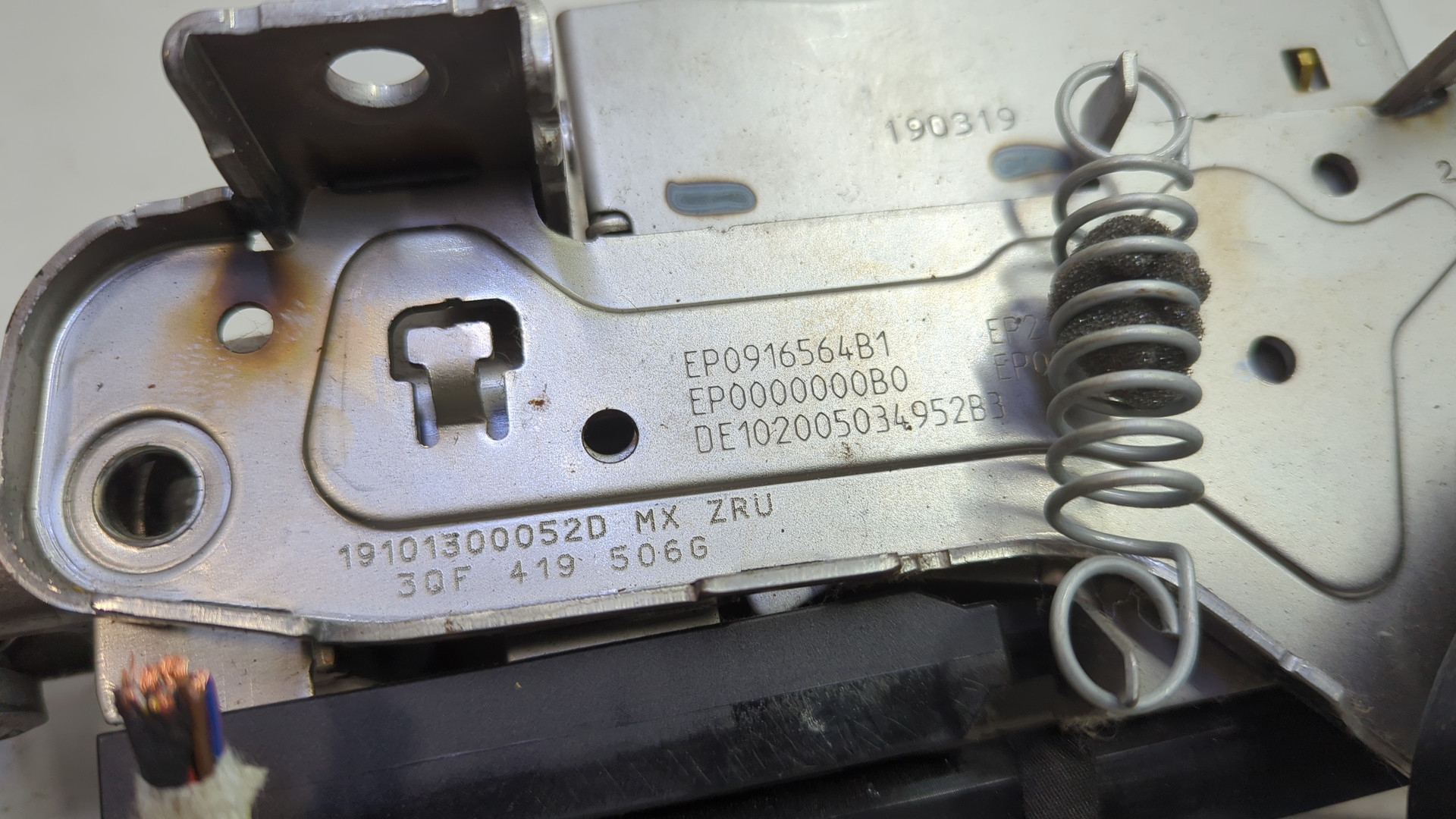 Колонка рулевая