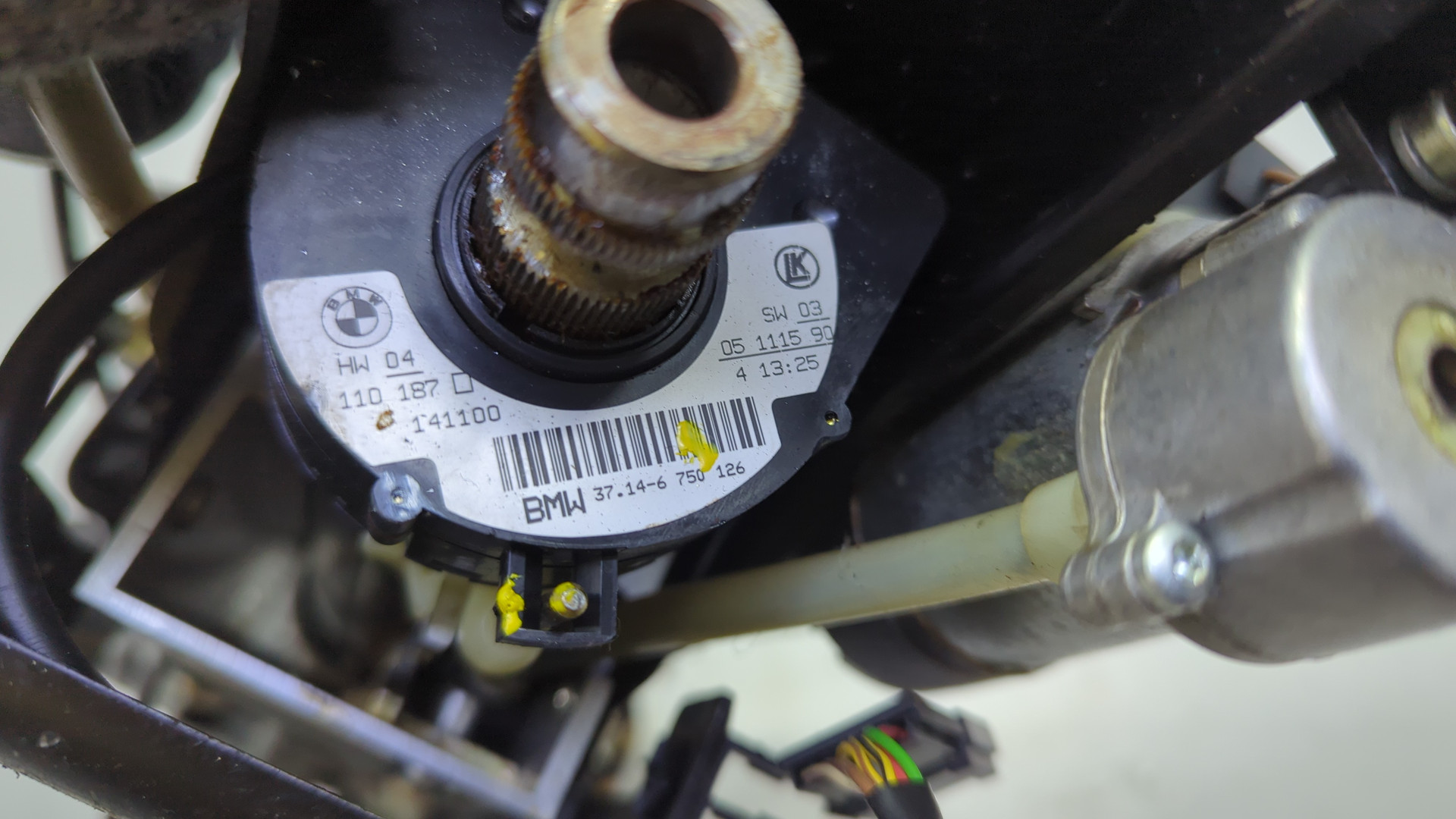 Колонка рулевая