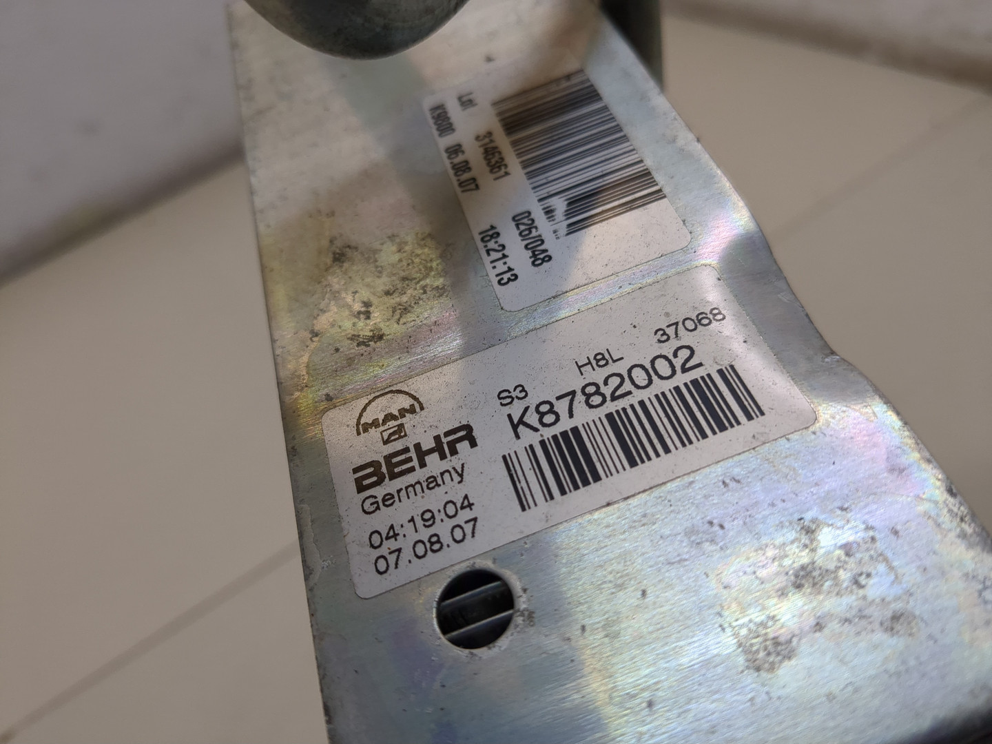 Радиатор кондиционера / конденсер