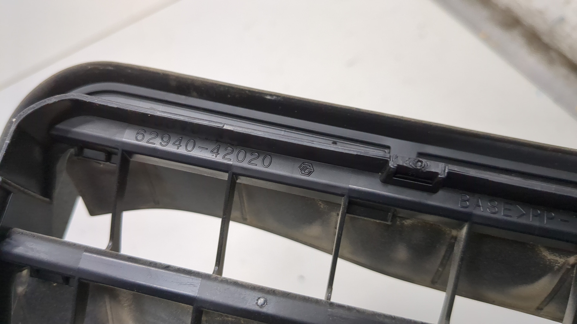 Воздухозаборник (внутри)