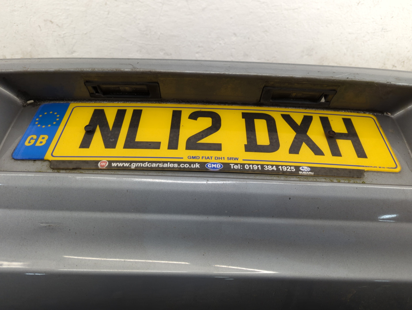 Бампер задний