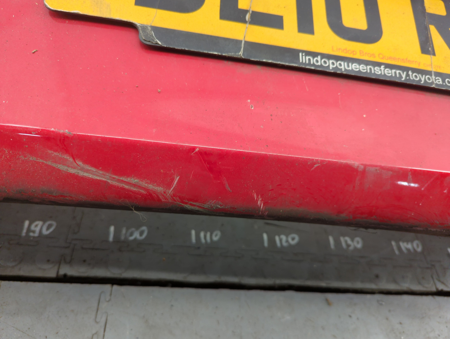 Бампер задний