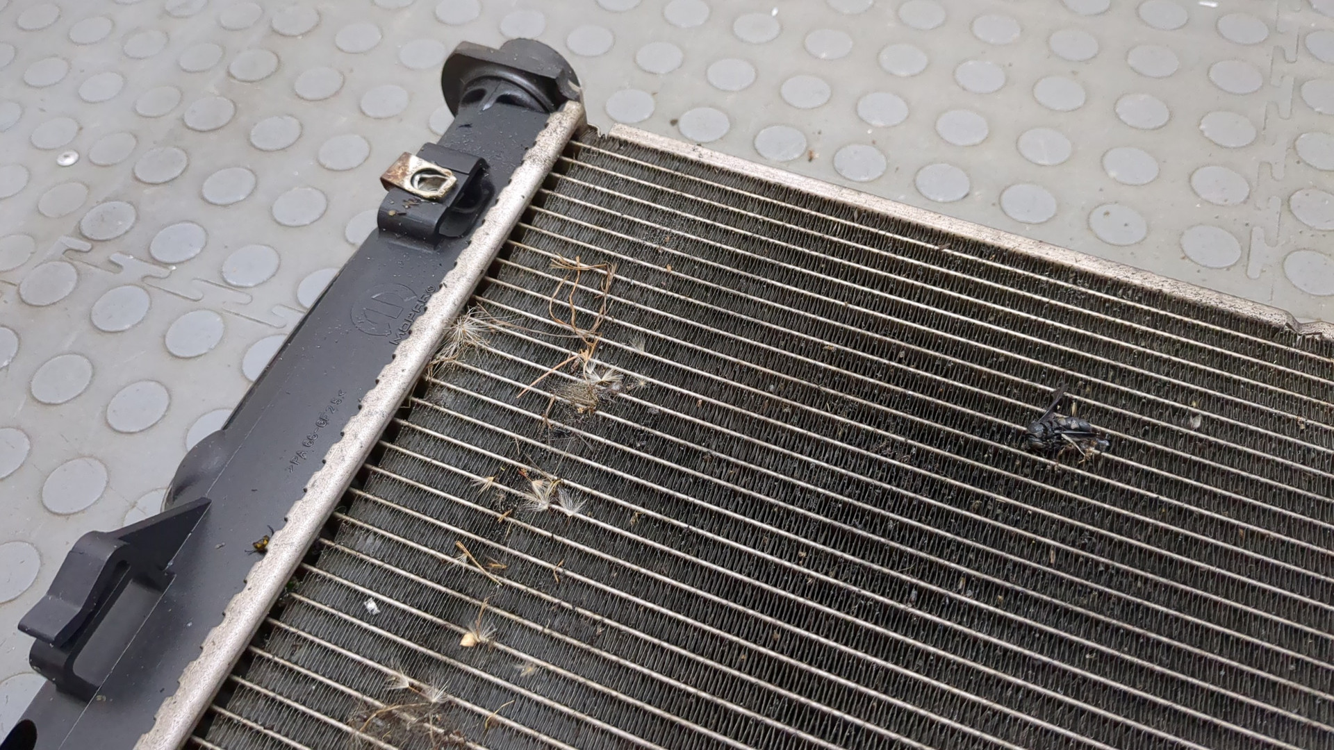 Радиатор охлаждения двигателя основной