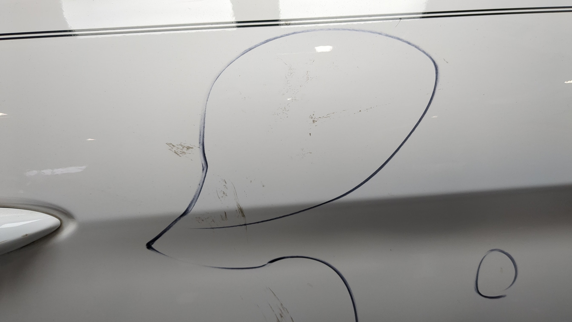 Дверь задняя правая