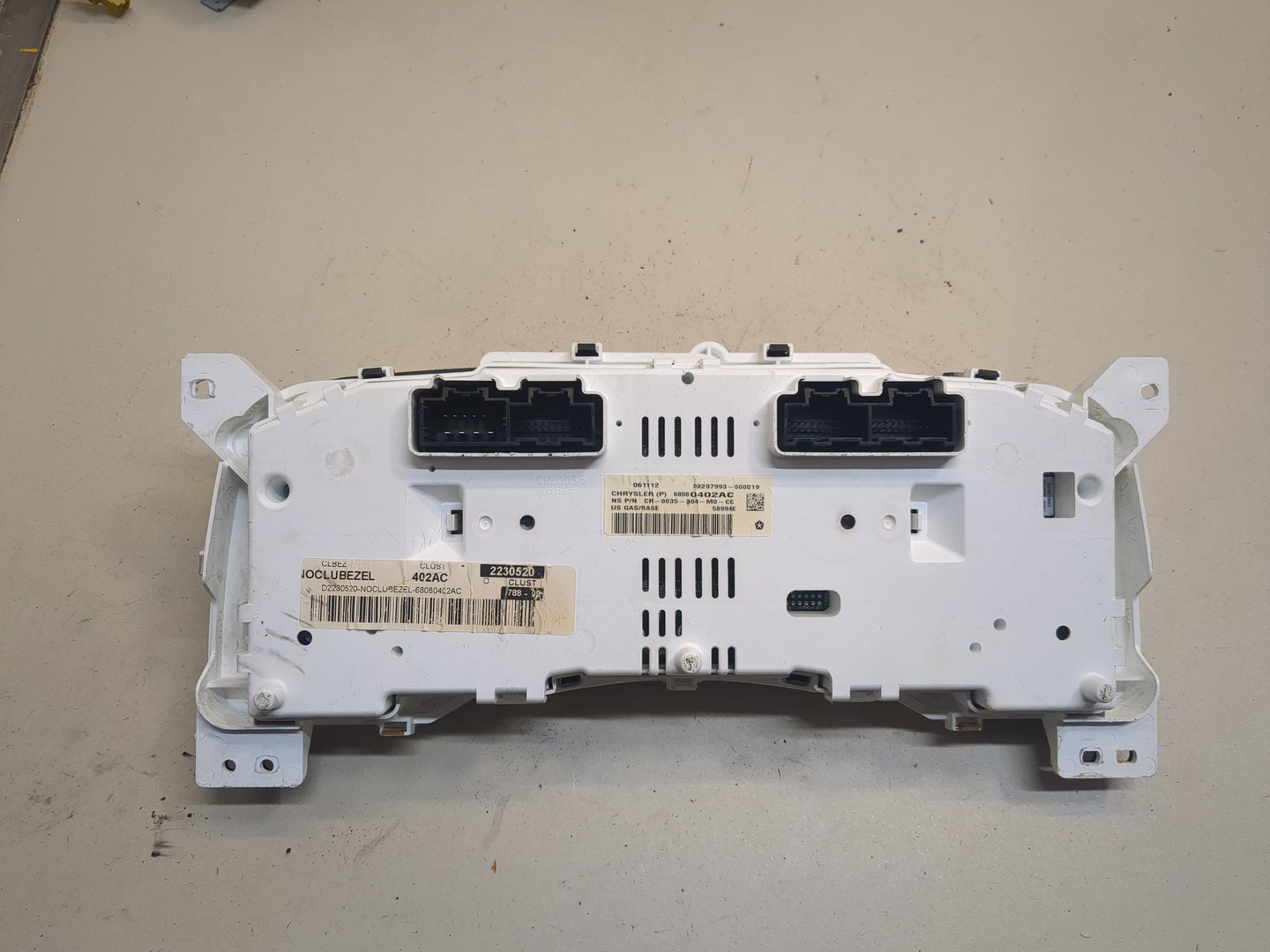 Панель приборов