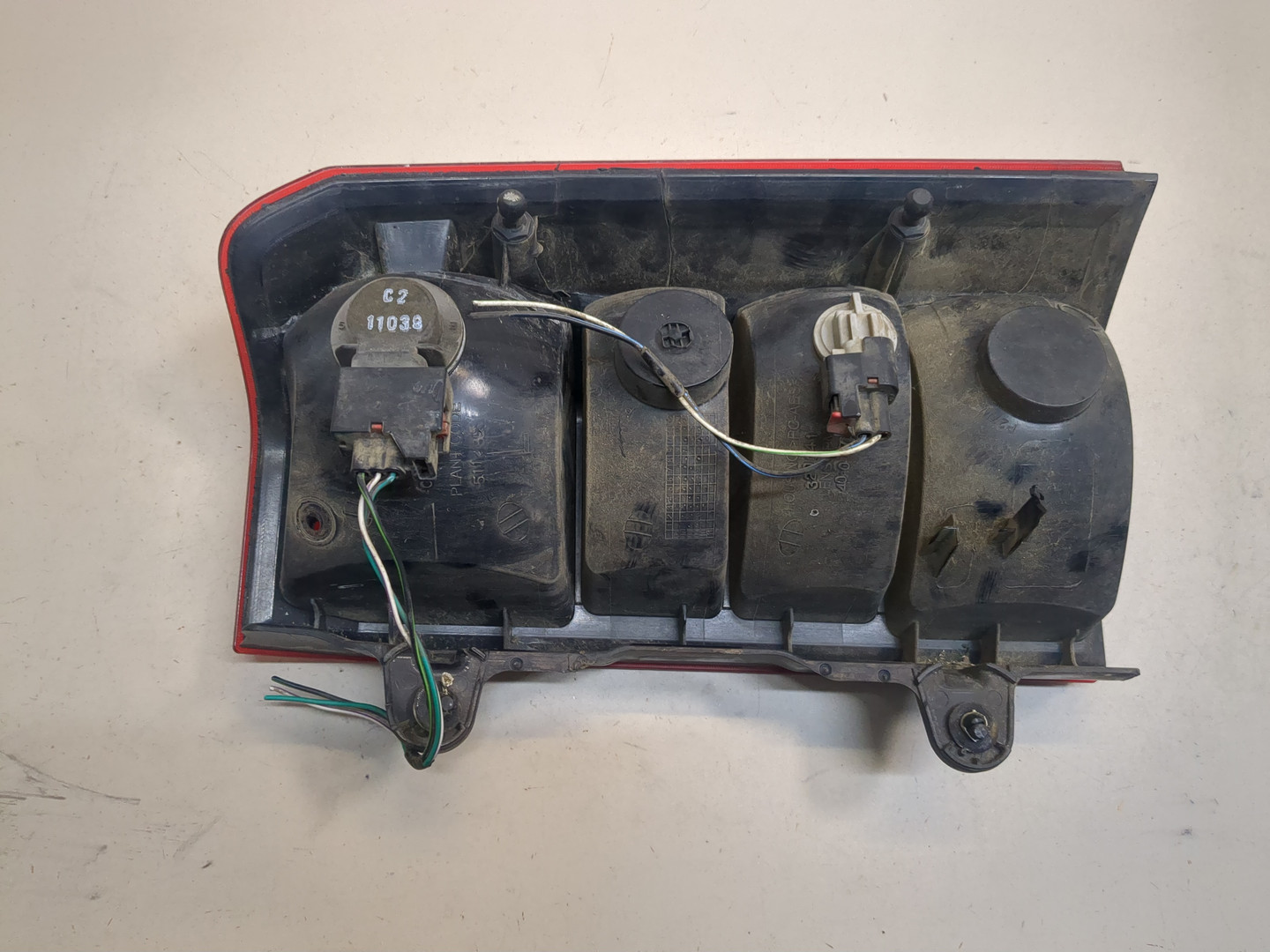 Фонарь задний левый