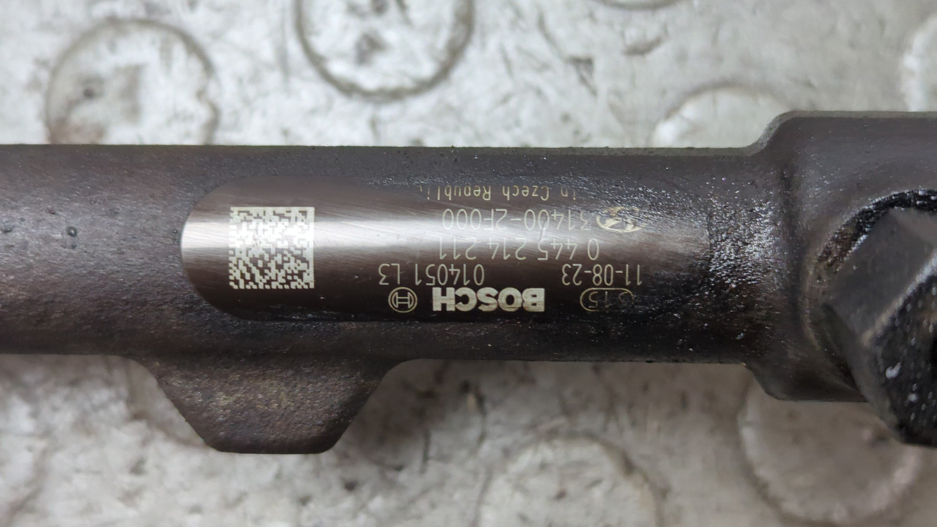 Рейка топливная (рампа)