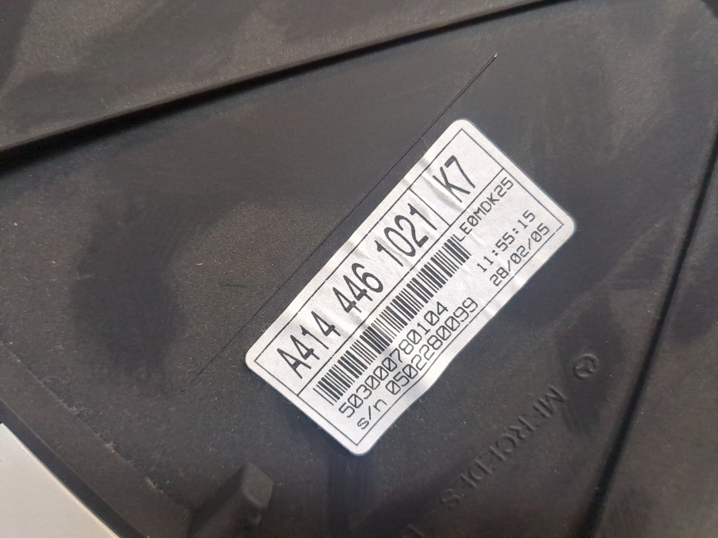 Панель приборов