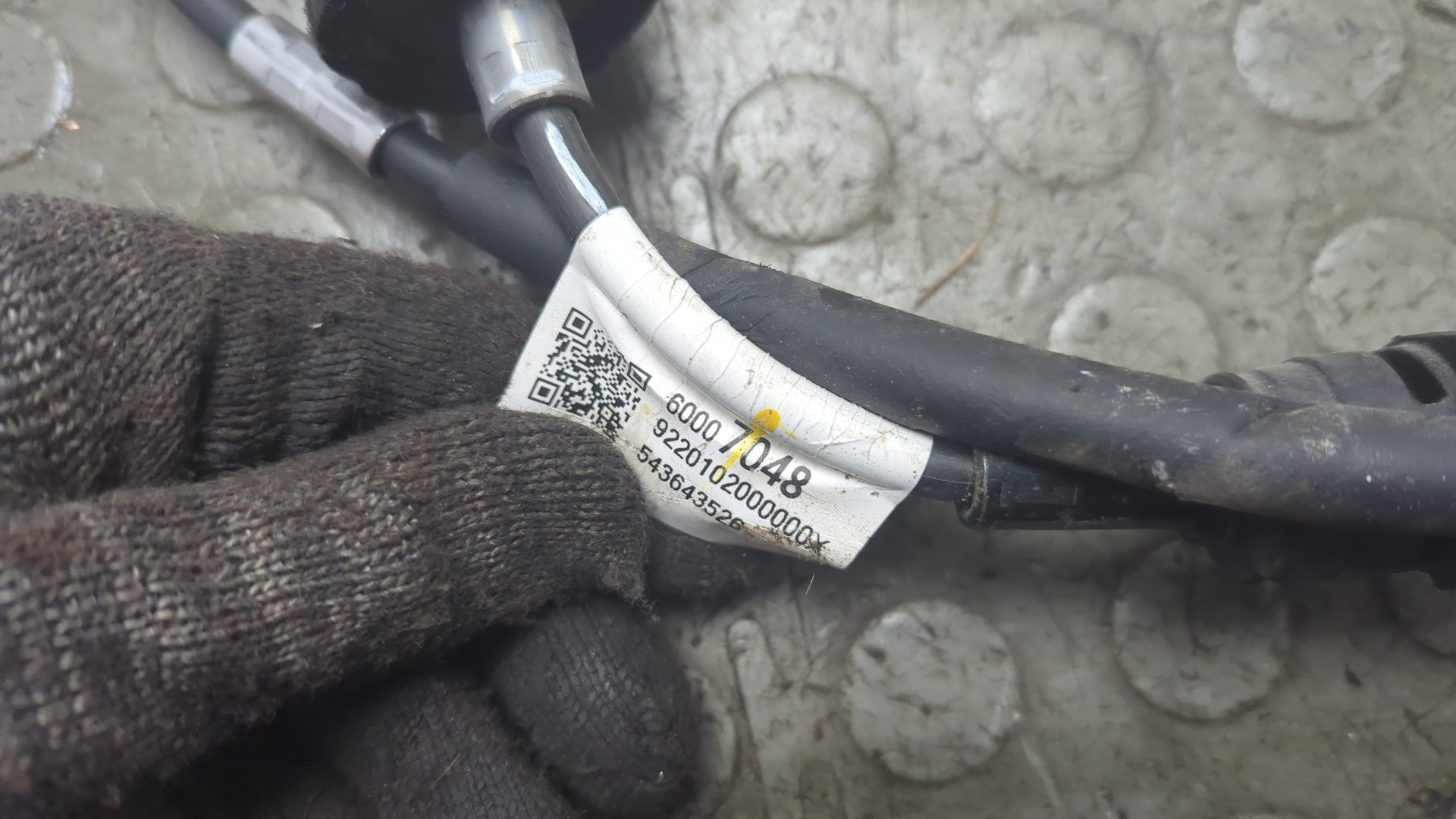 Трос КПП (выбора/переключения передач)