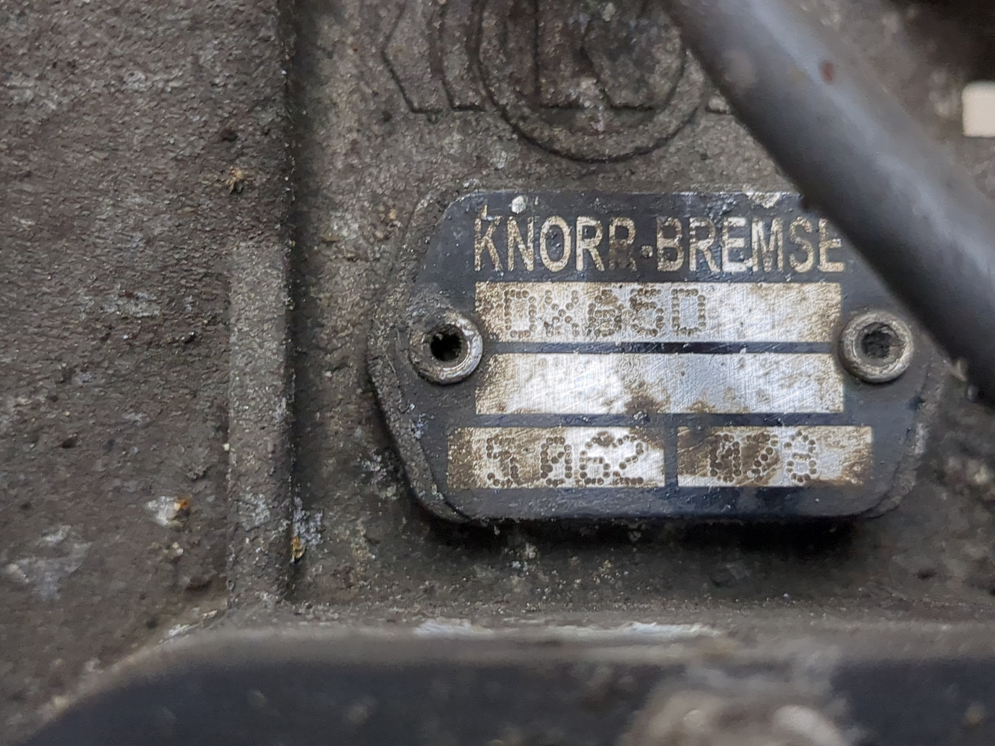 Кран тормозной главный