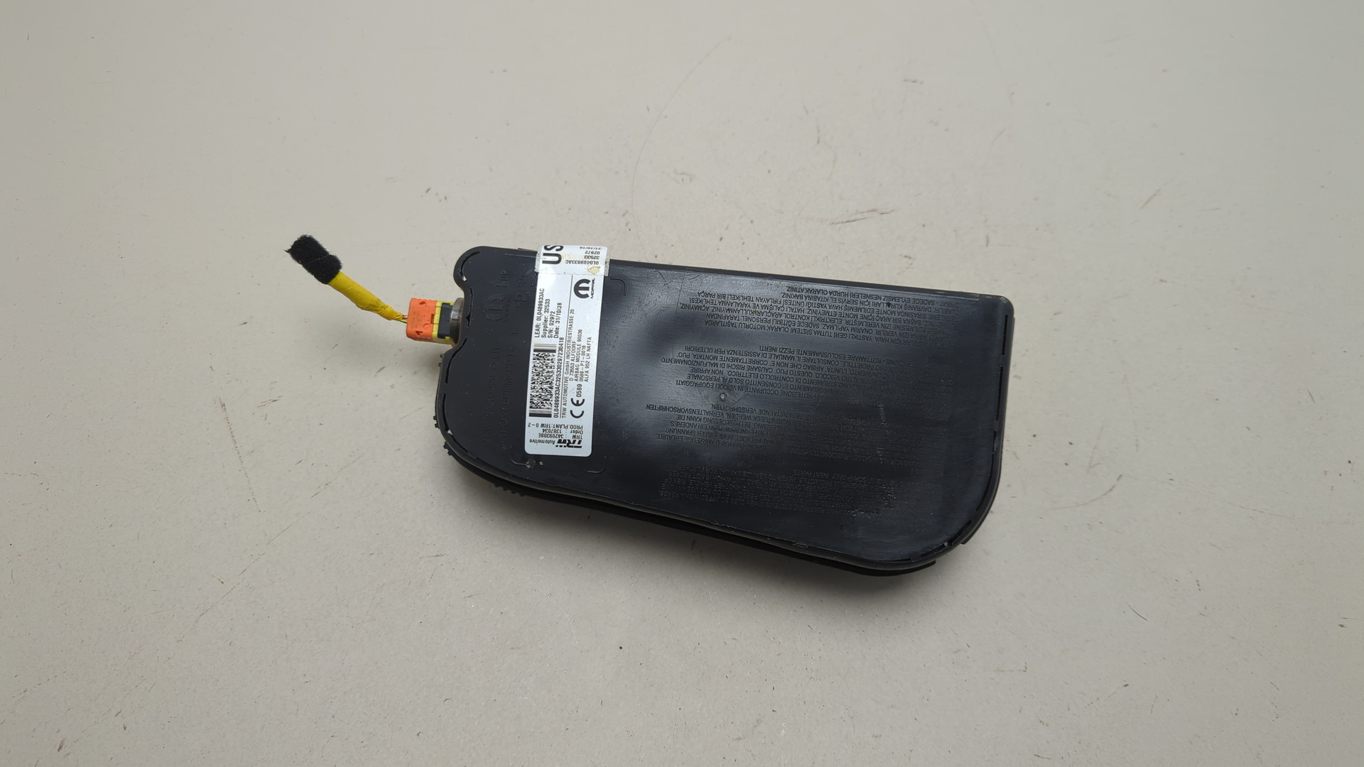 Подушка безопасности боковая (в сиденье)