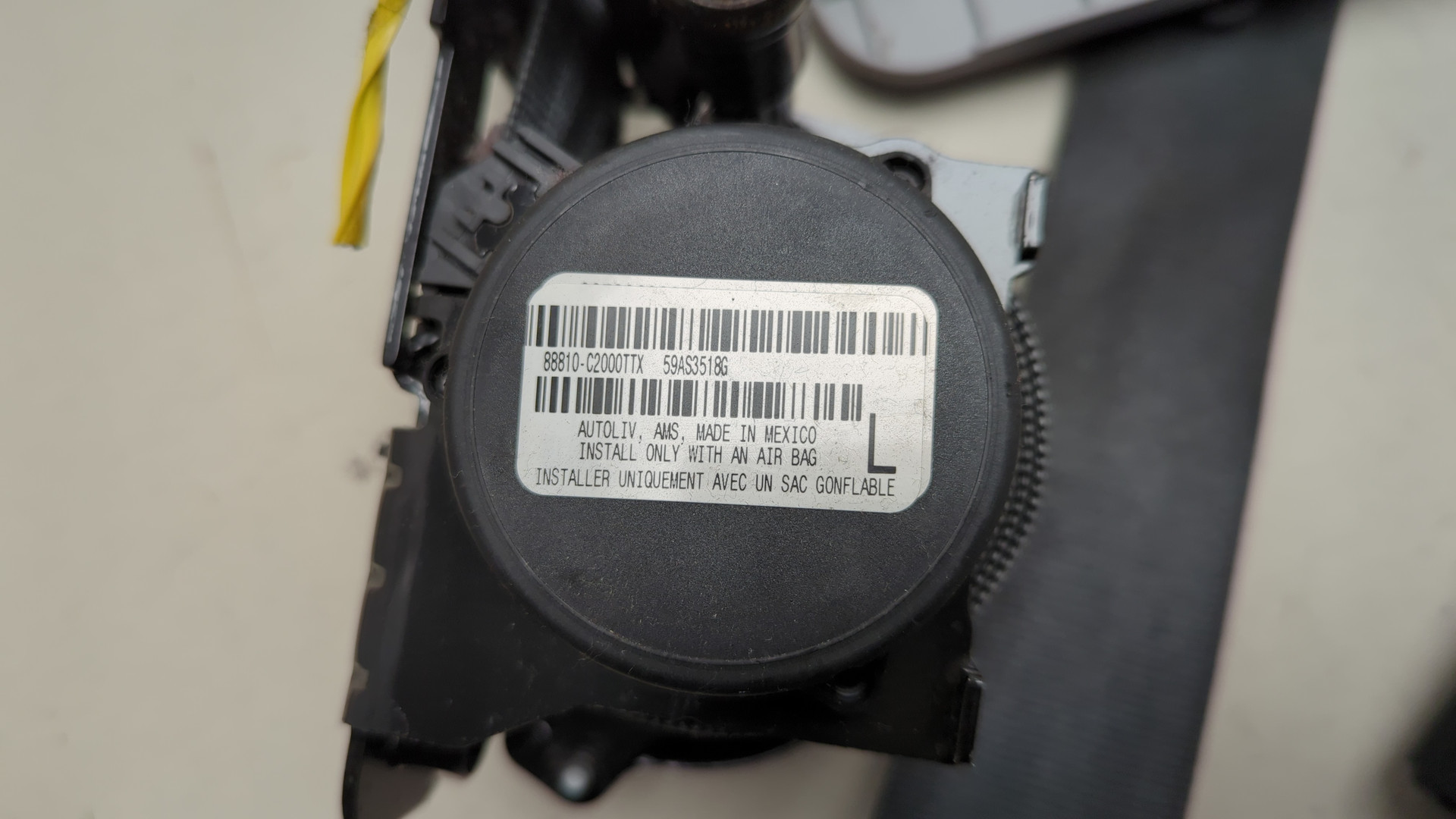 Ремень безопасности