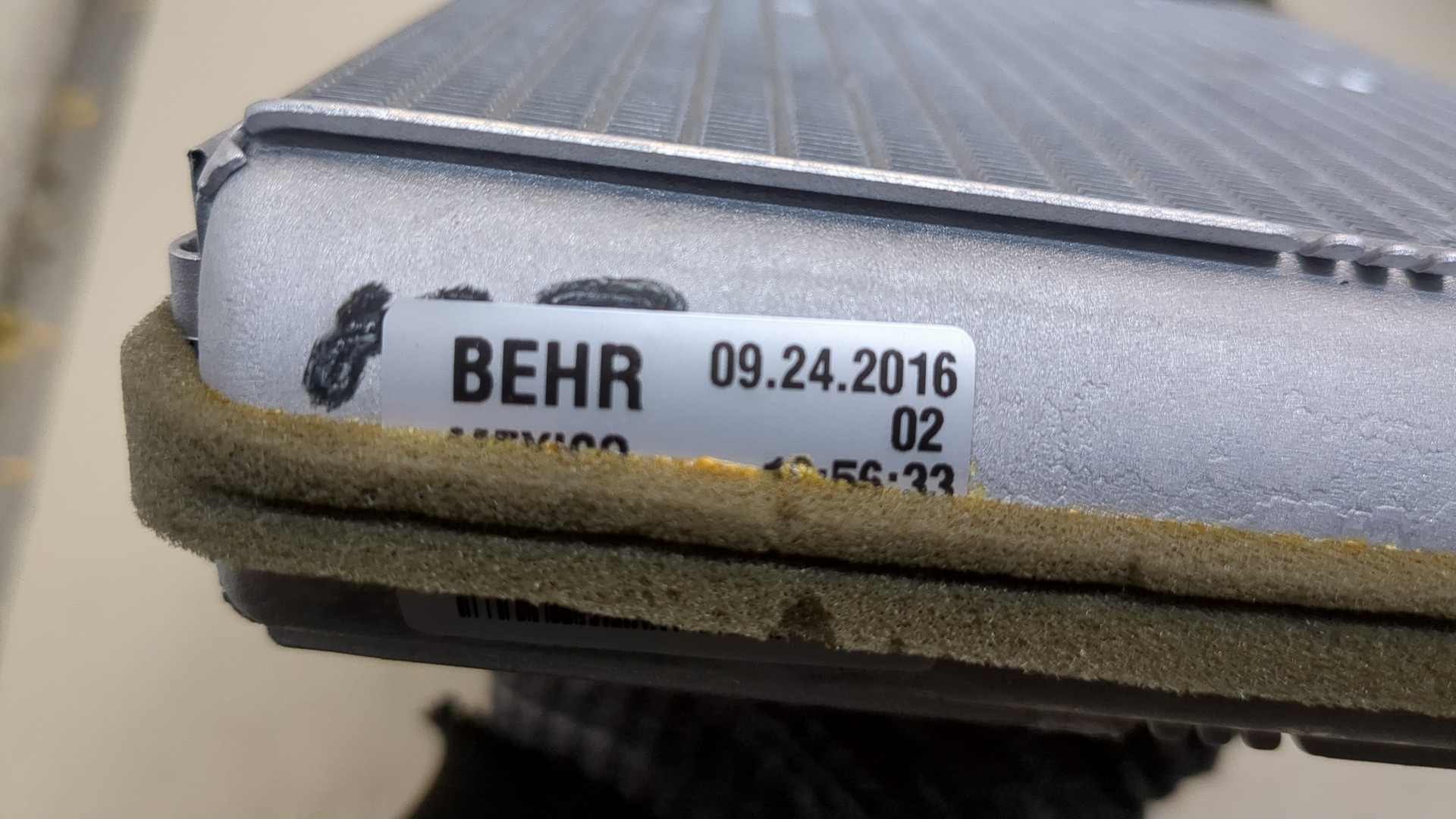 Радиатор отопителя