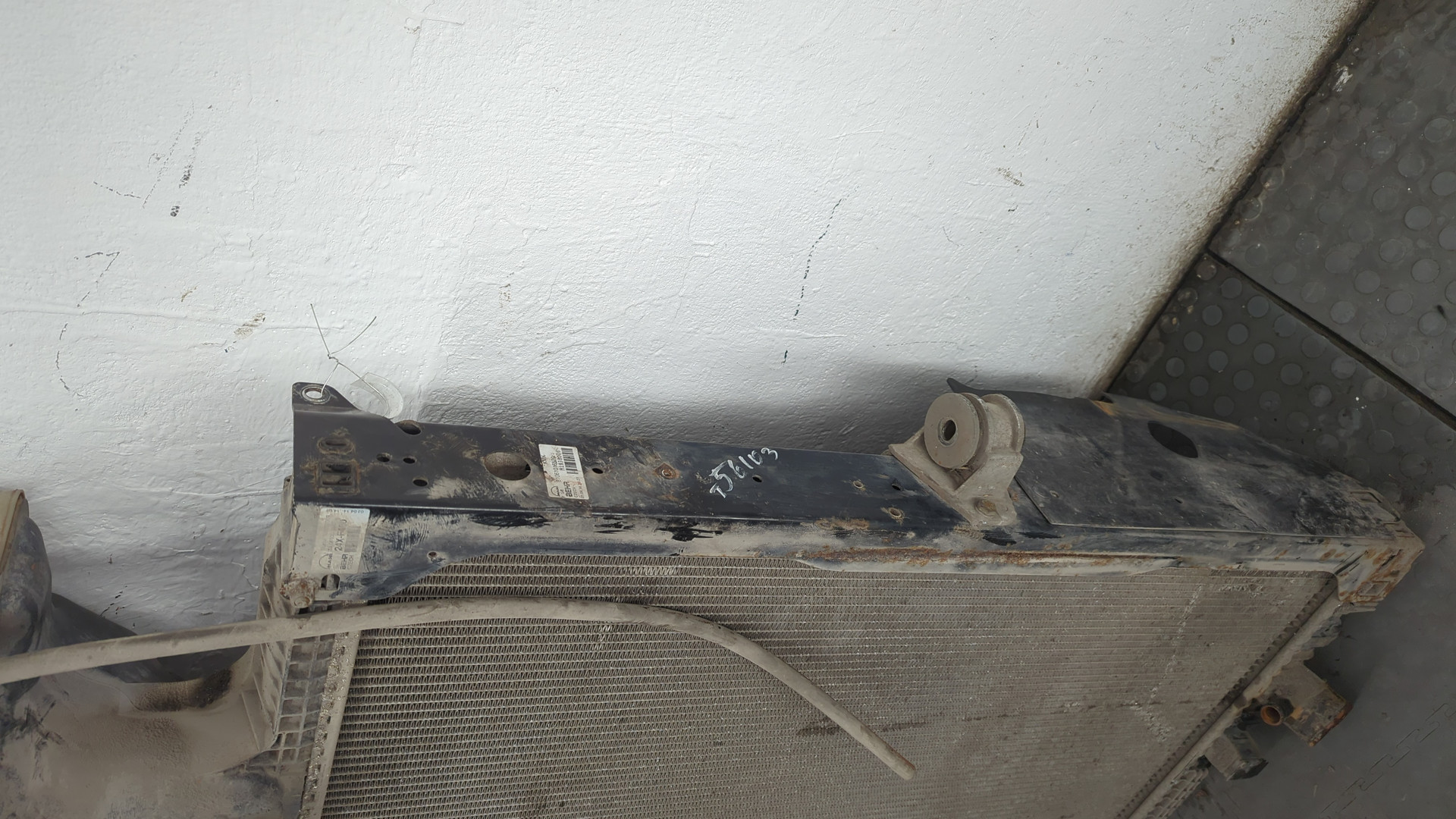 Радиатор охлаждения двигателя основной