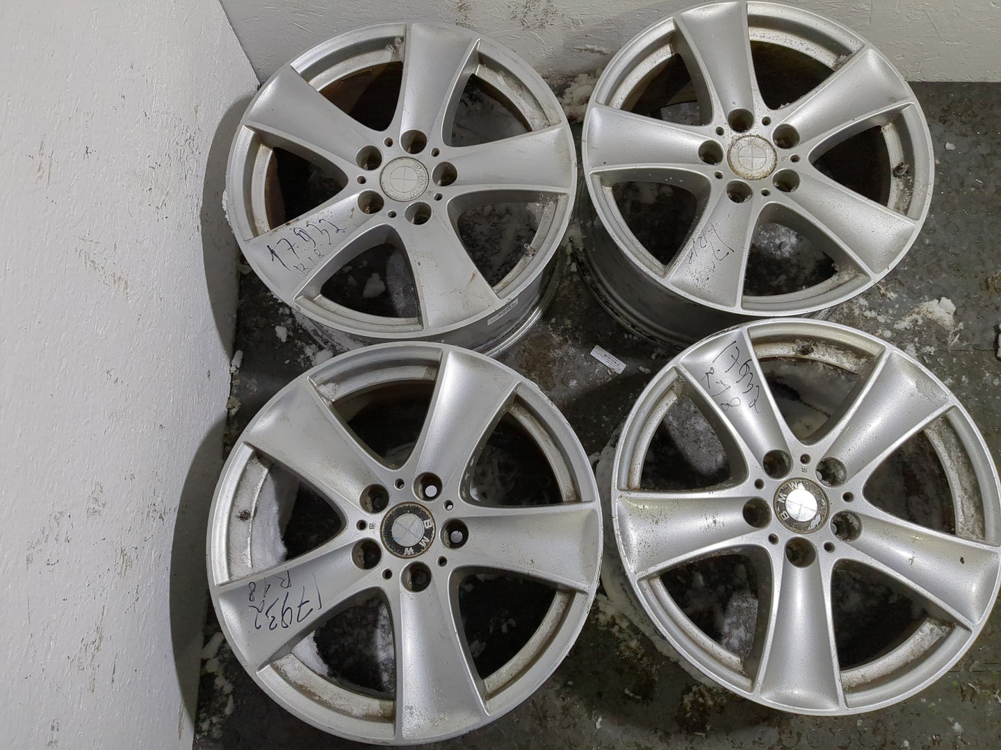 Диски колесные литые легкий сплав 4 шт