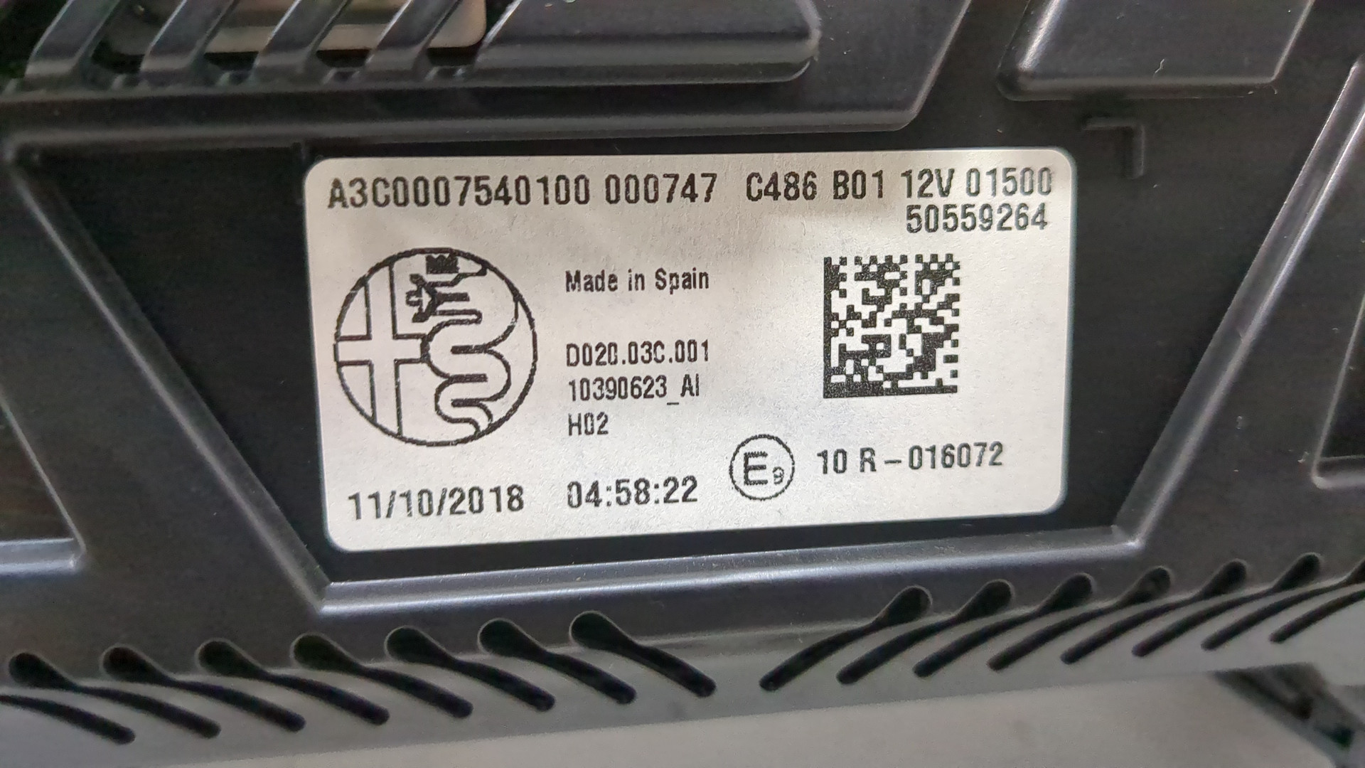 Панель приборов