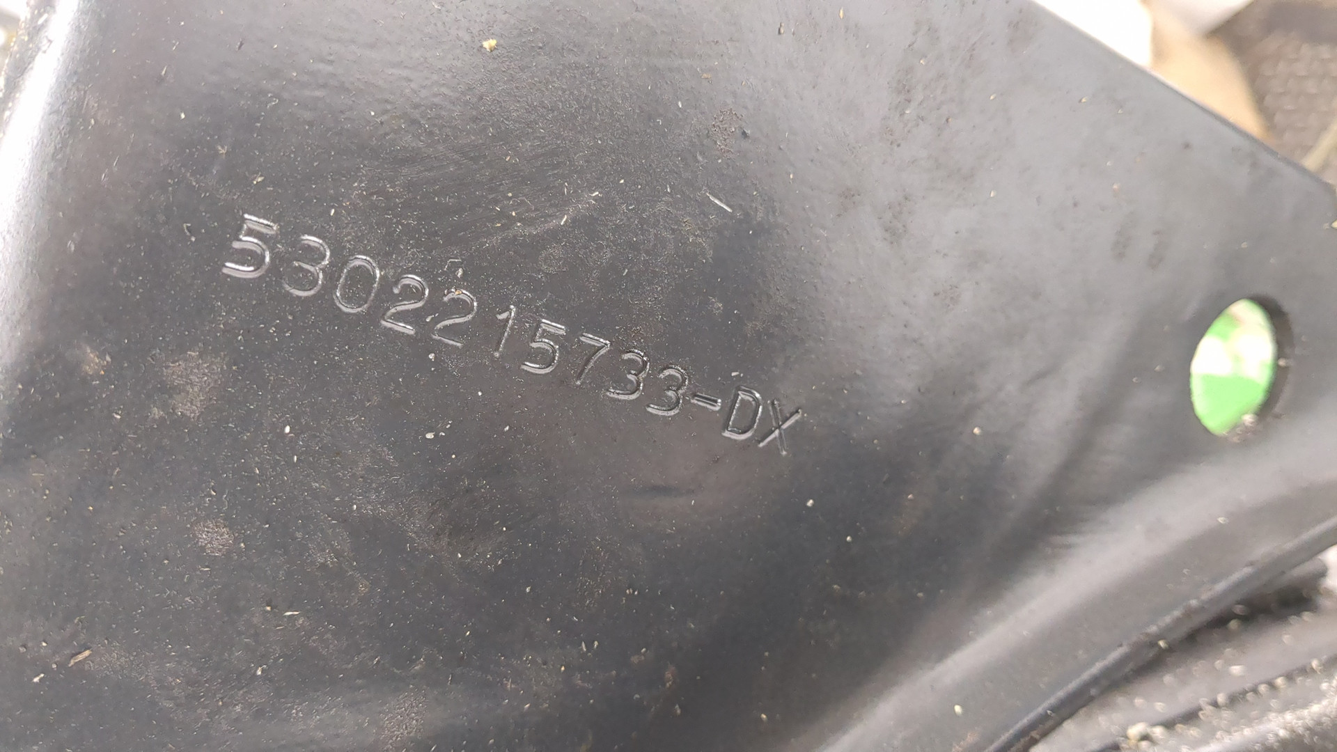 Лента крепления бензобака