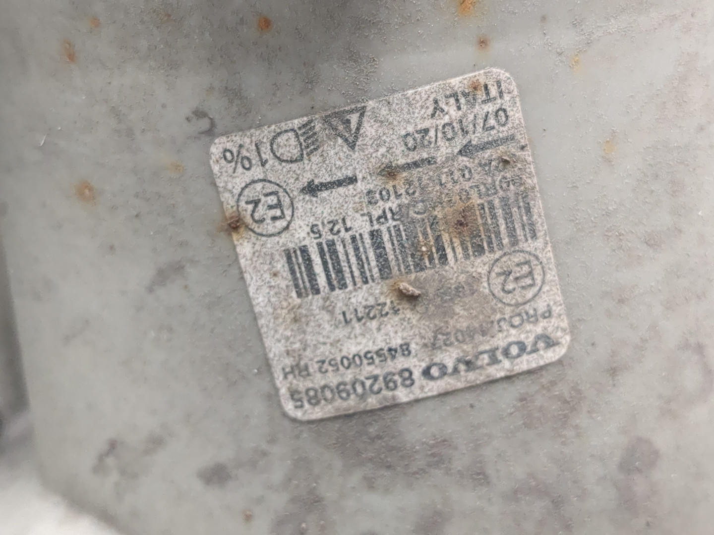 Фара правая