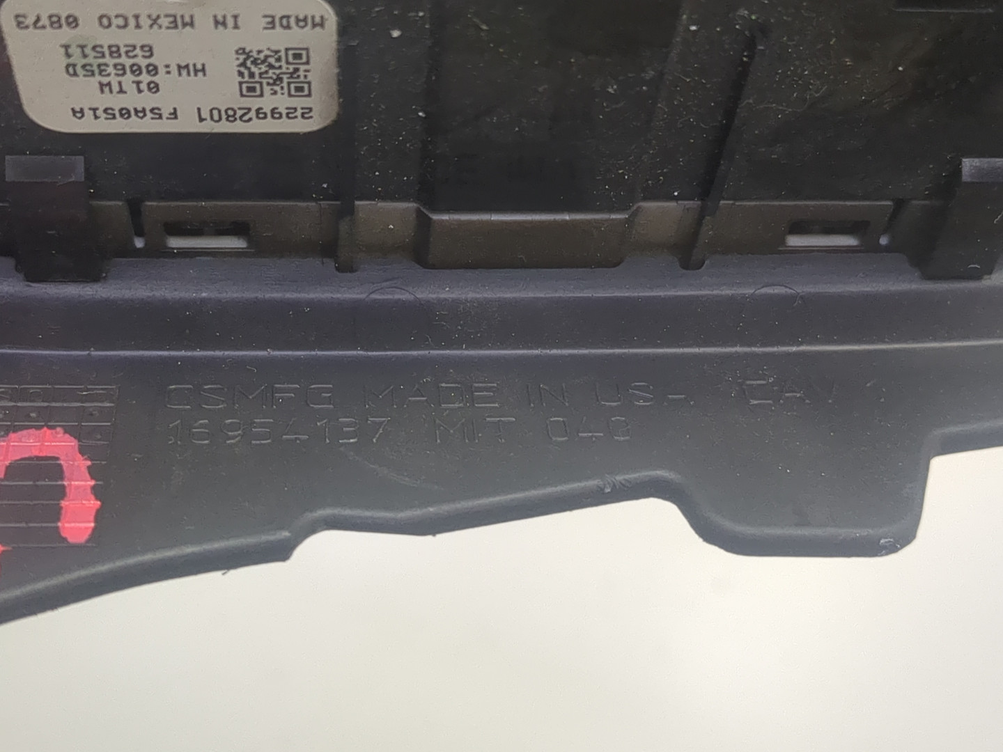 Переключатель света фар