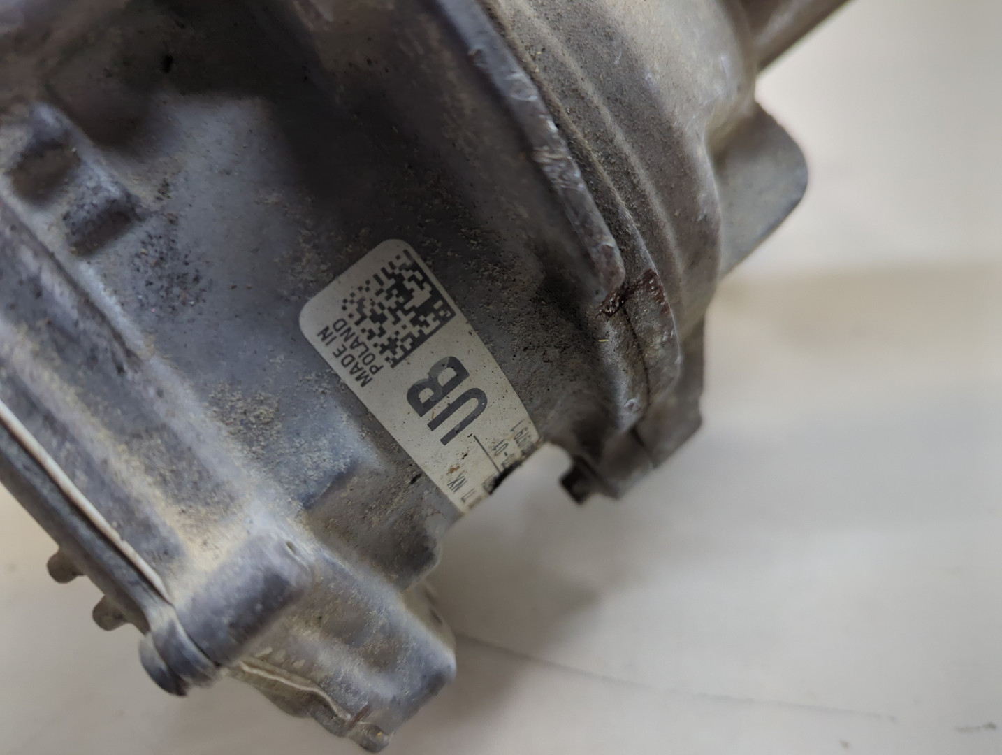 Серводвигатель рулевой рейки