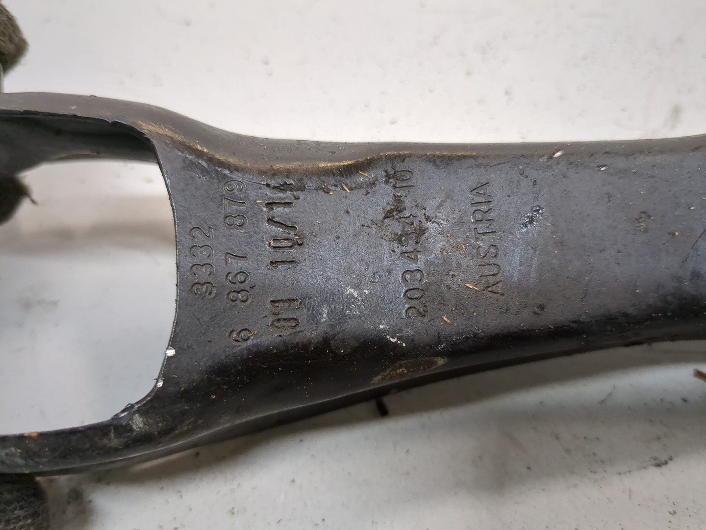 Рычаг задний