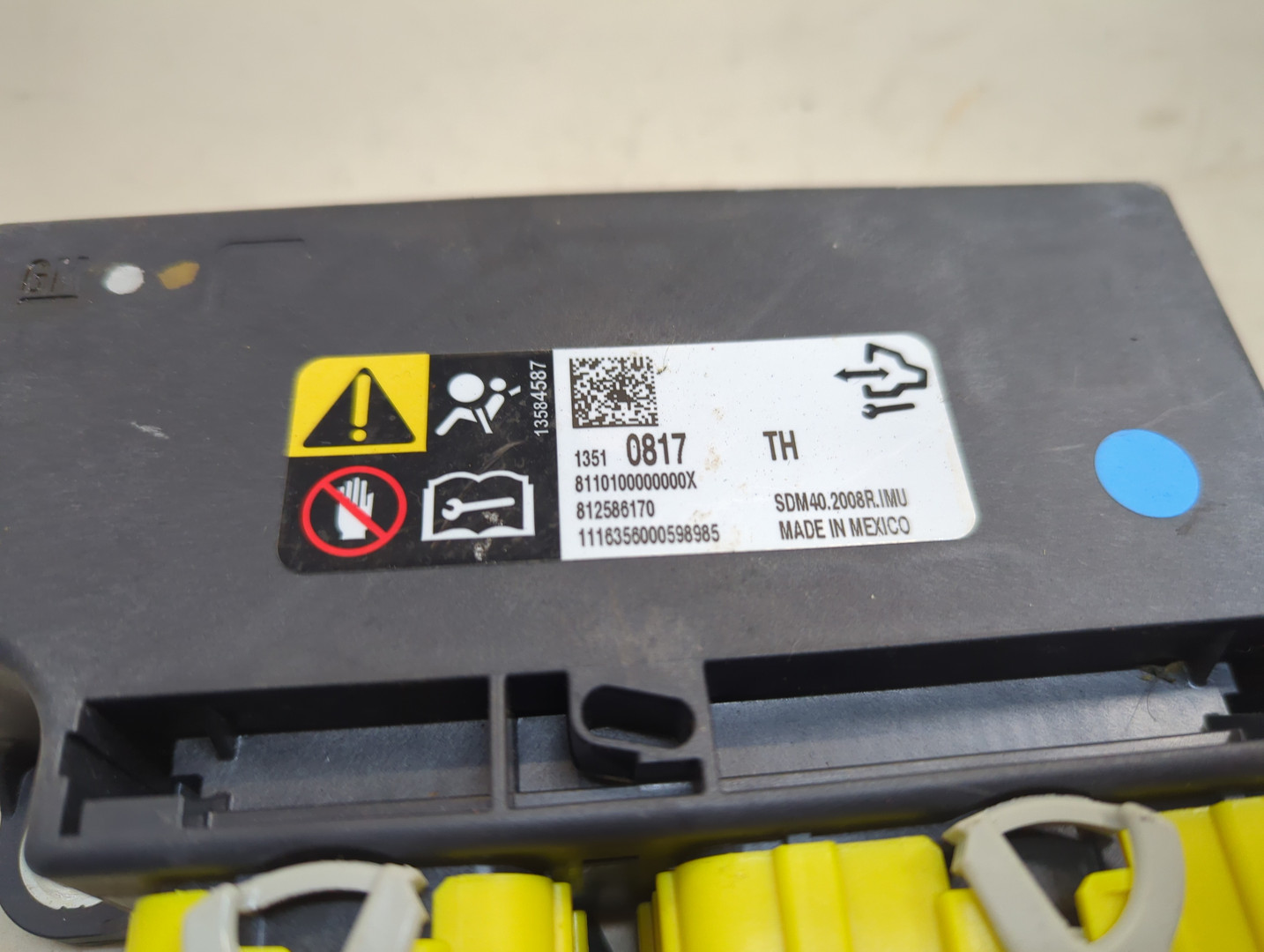 Блок управления подушек безопасности (AIR BAG)