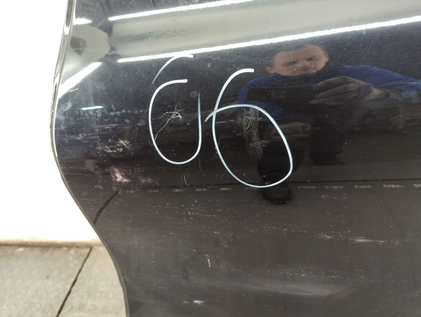 Дверь задняя левая