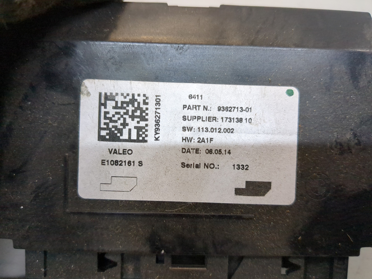 Блок управления климатической установкой