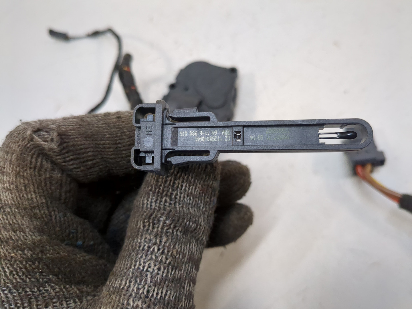 Моторчик заслонки печки