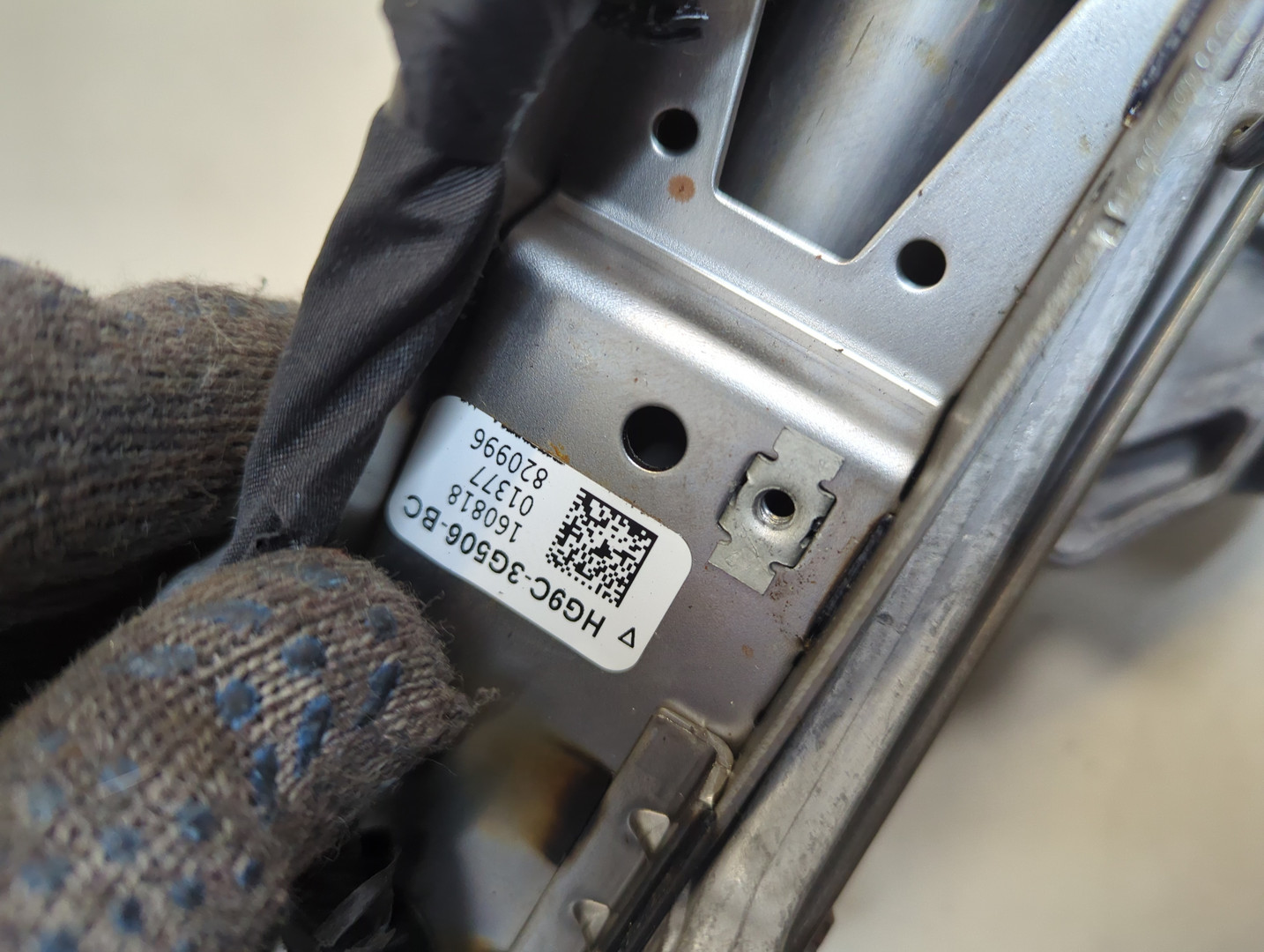 Колонка рулевая