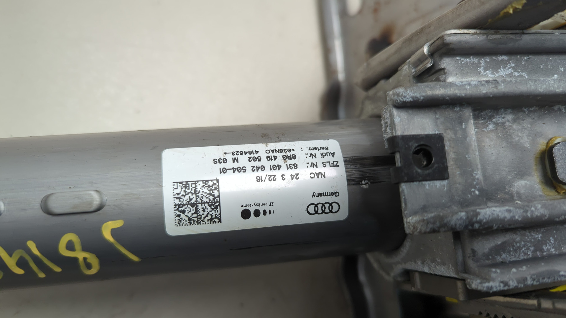 Колонка рулевая