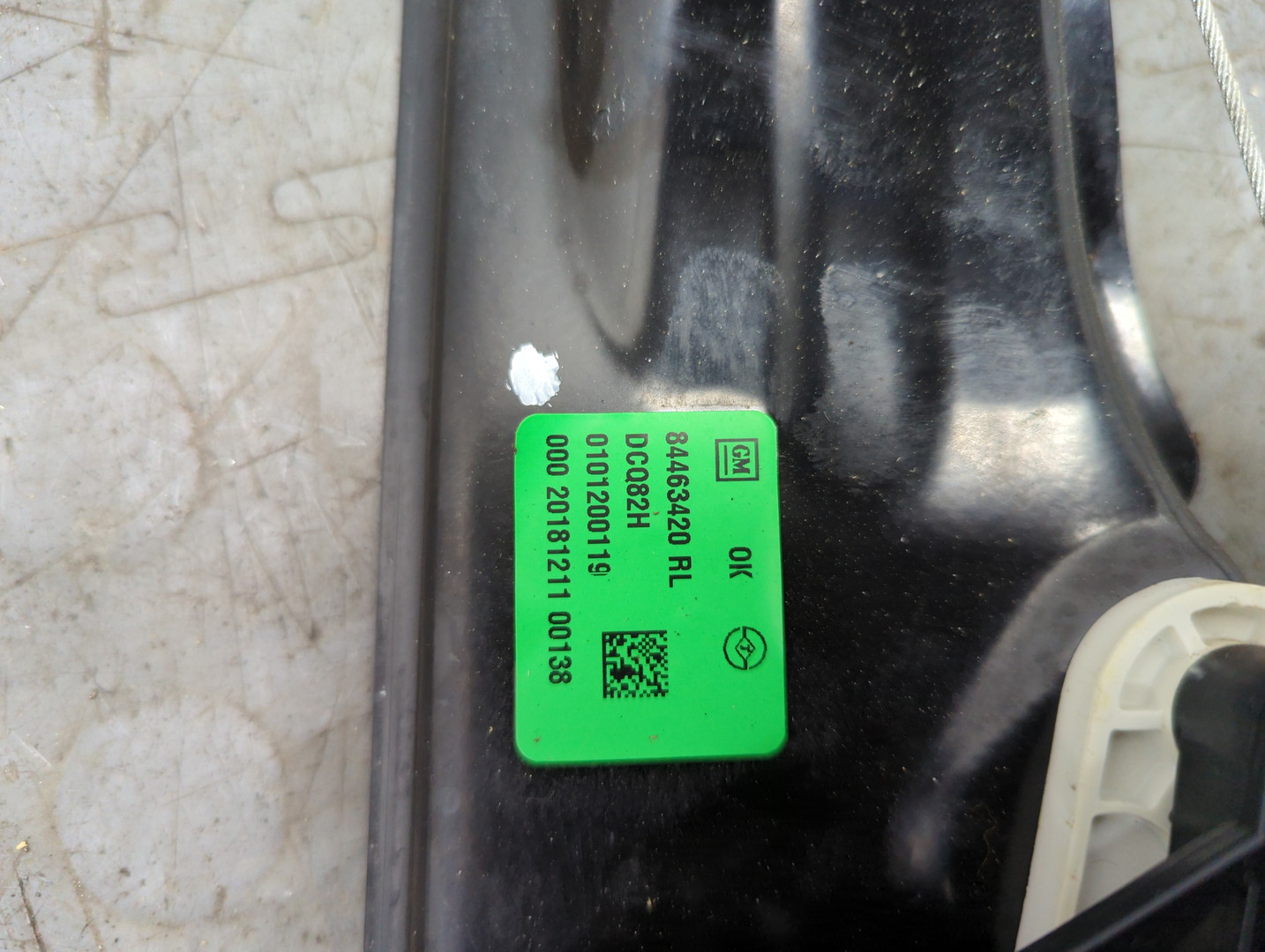 Стеклоподъемник электр. задний левый