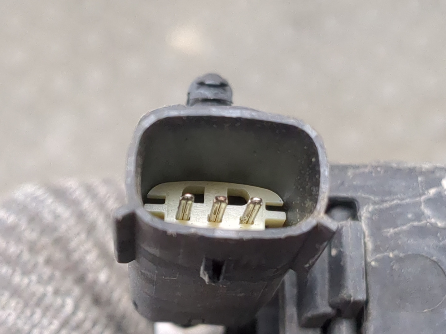 Жалюзи (воздуховод) бампера переднего