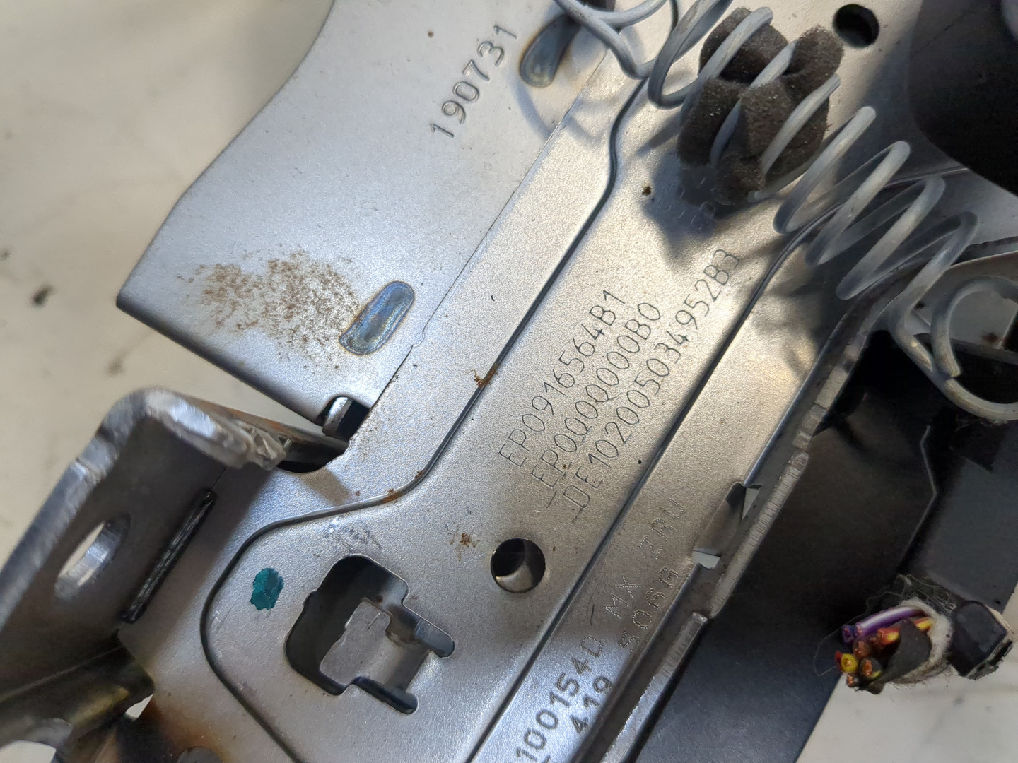 Колонка рулевая