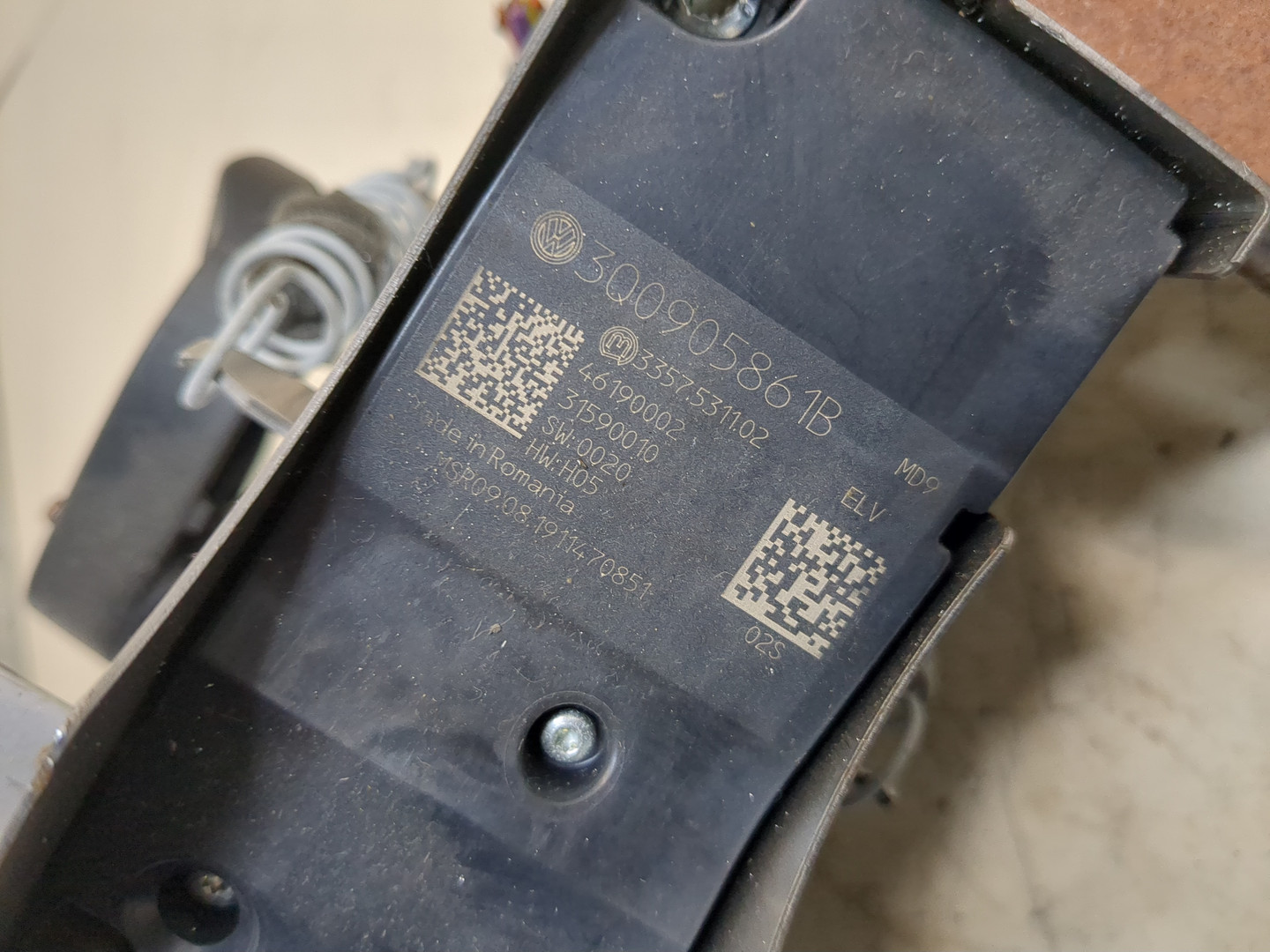 Колонка рулевая