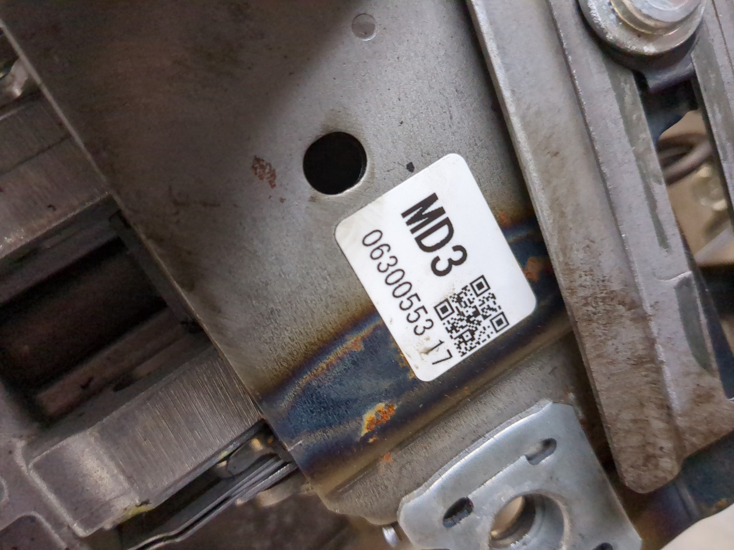 Серводвигатель рулевой рейки